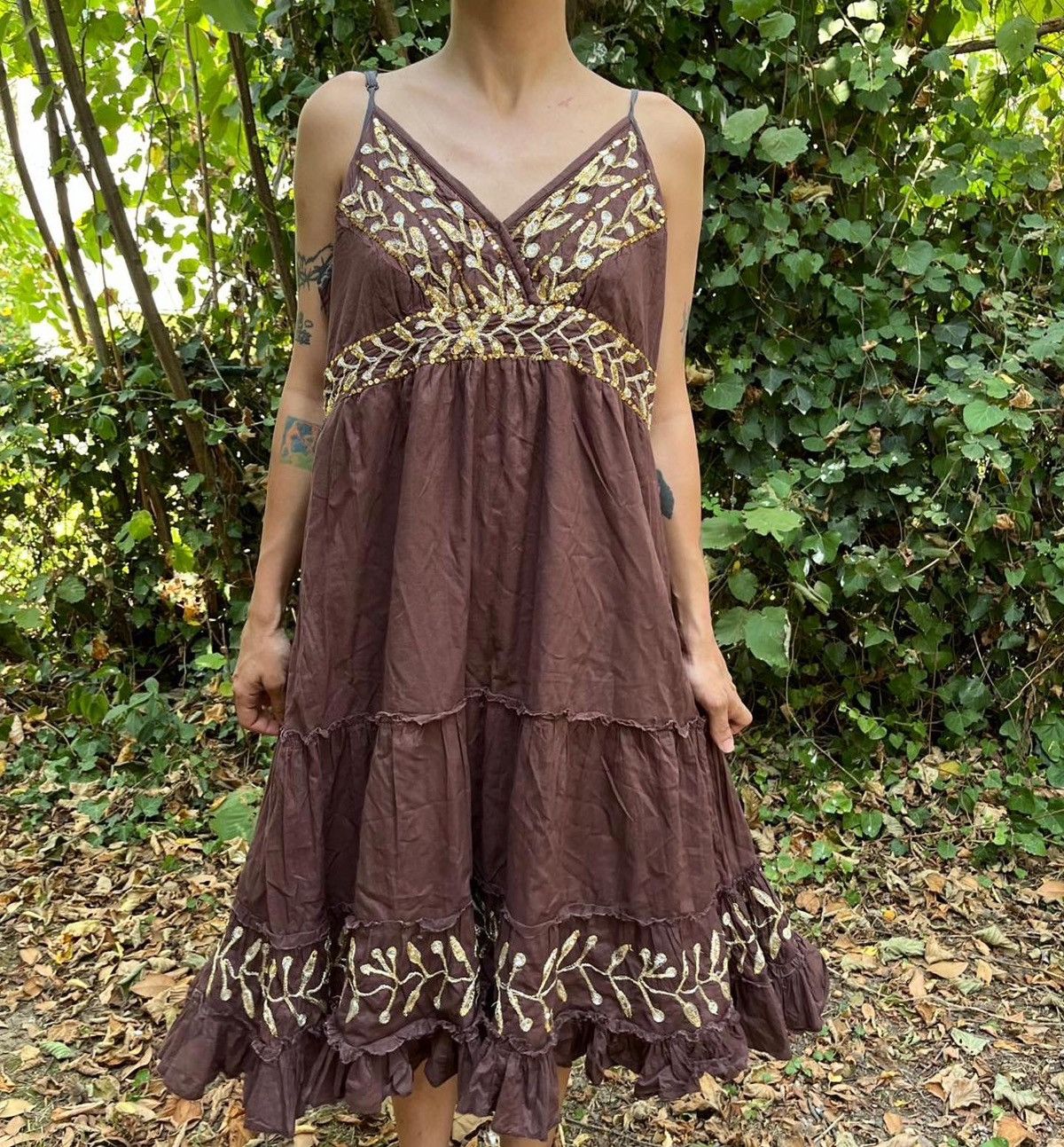 Vintage Vintage dress Size L / US 10 / IT 46 - 1 Thumbnail
