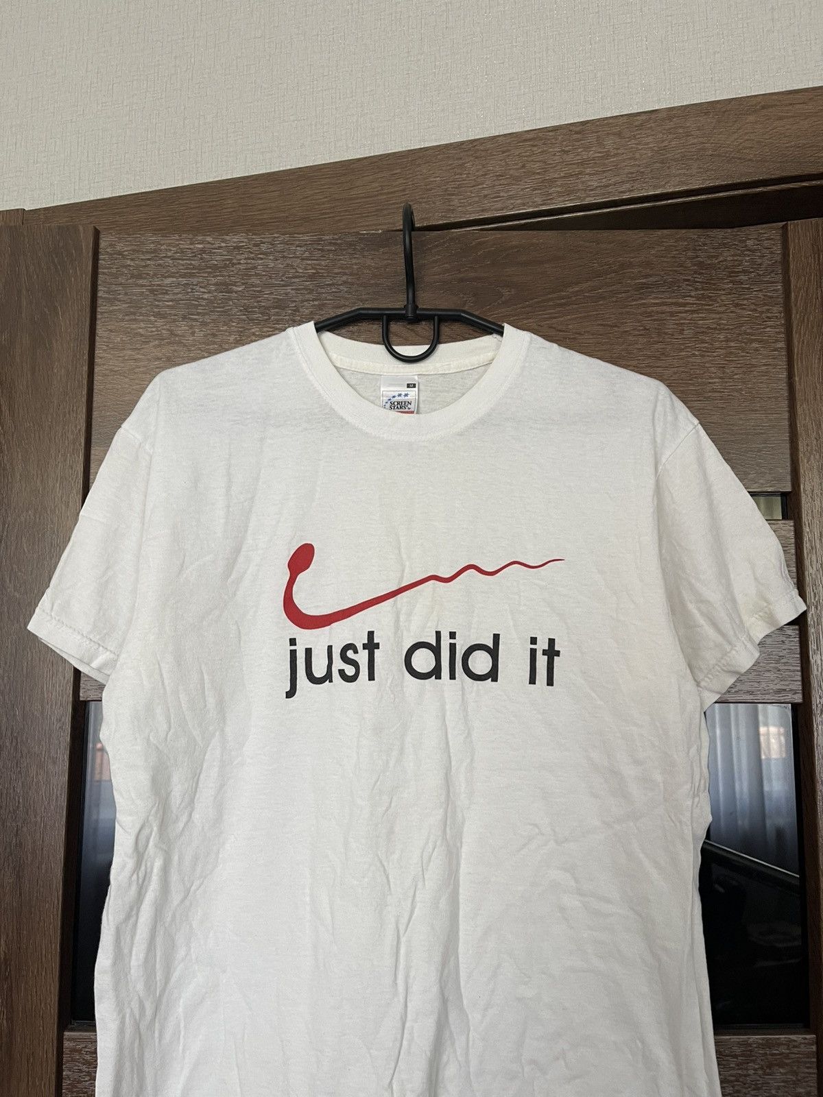Vintage Just Did It Vintage Humor T-Shirt Tee 90s Size US M / EU 48-50 / 2 - 5 Thumbnail