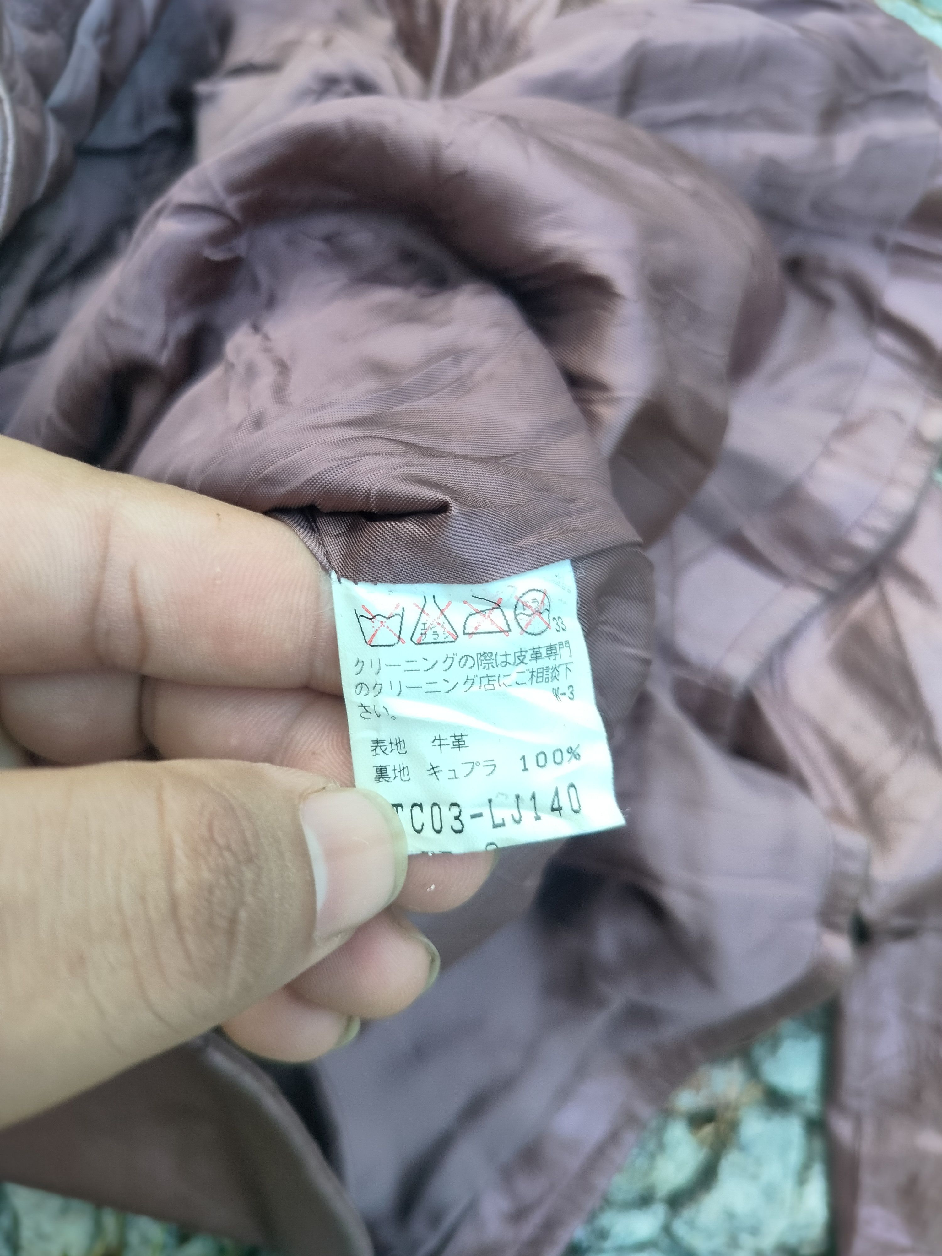 Issey Miyake × Japanese Brand × Tsumori Chisato TSUMORI CHISATO BUTTON UPS LEATHER SHIRT Size XS / US 0-2 / IT 36-38 - 6 Thumbnail