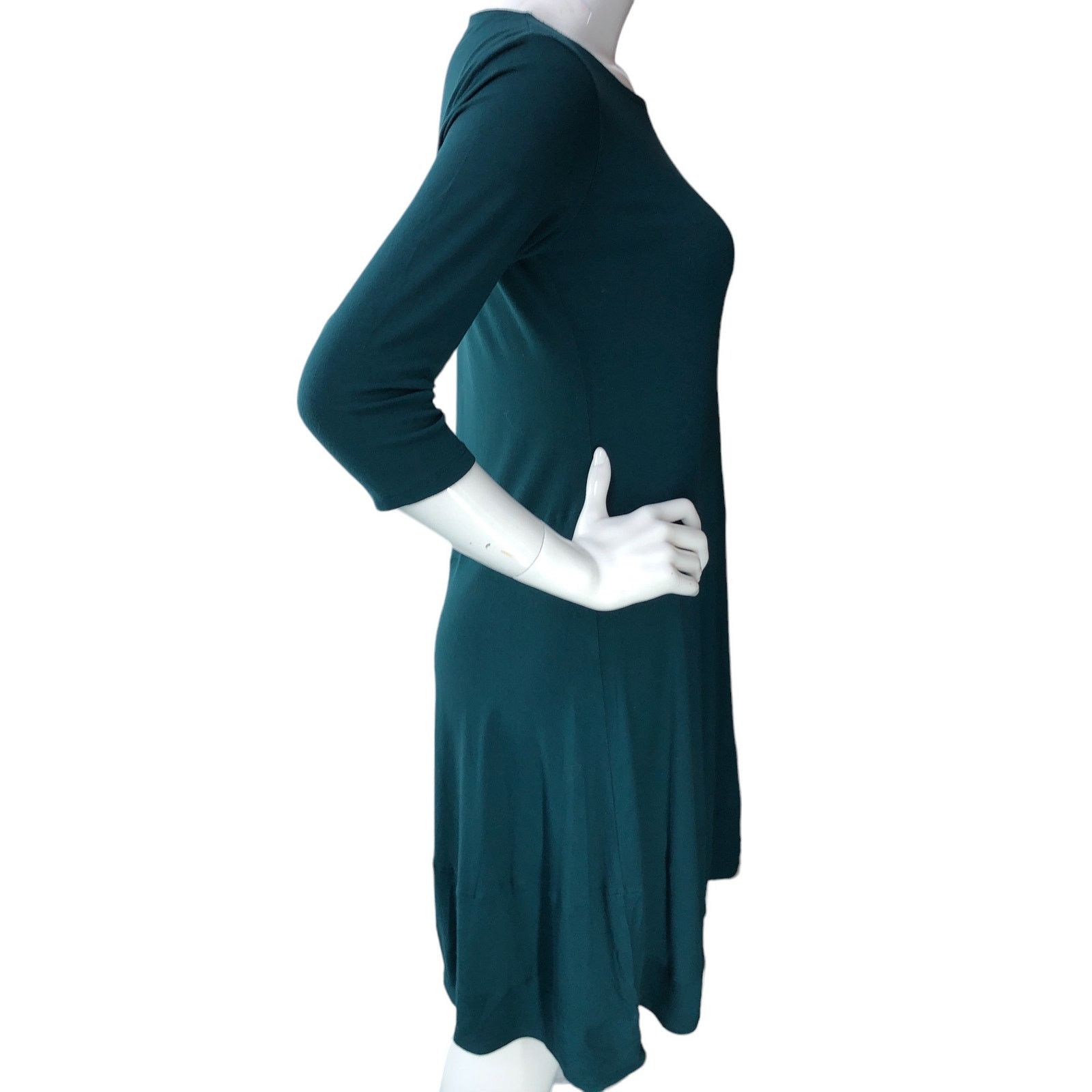 Eileen Fisher Eileen Fisher Size XS Dress Fit & Flare Jersey Knit Stretch Size XS / US 0-2 / IT 36-38 - 10 Thumbnail