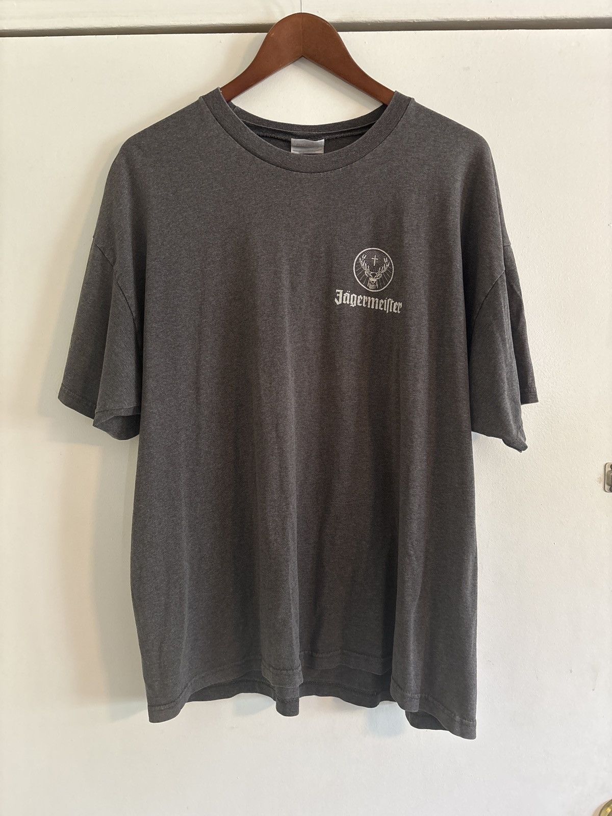 Jagermeister × Vintage Jägermeister Vintage Biker Tee Size US XL / EU 56 / 4 - 1 Thumbnail