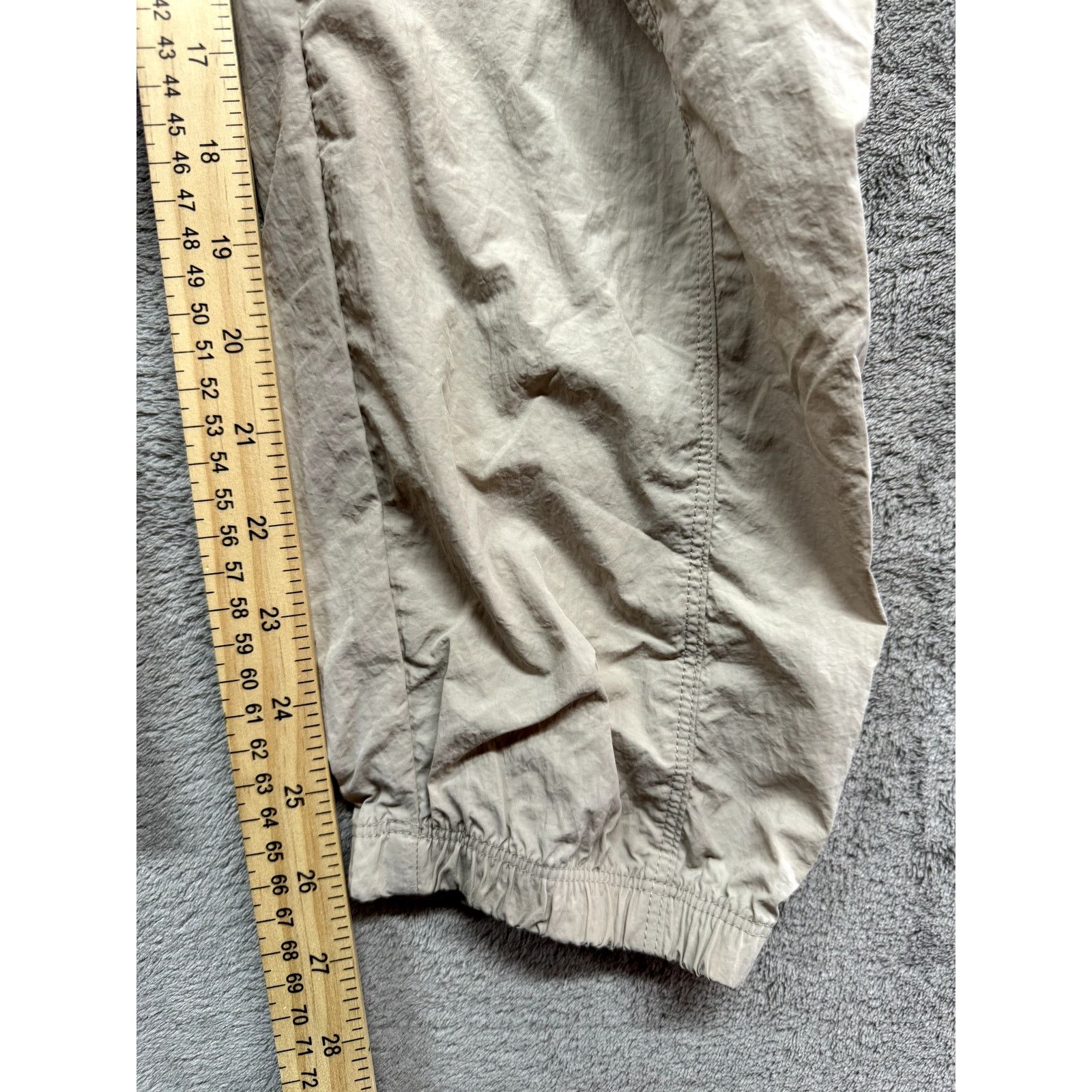 Joya JoyLab Jogger Womens Small Beige Windbreaker High Rise Cargo Size 27" / US 4 / IT 40 - 4 Thumbnail