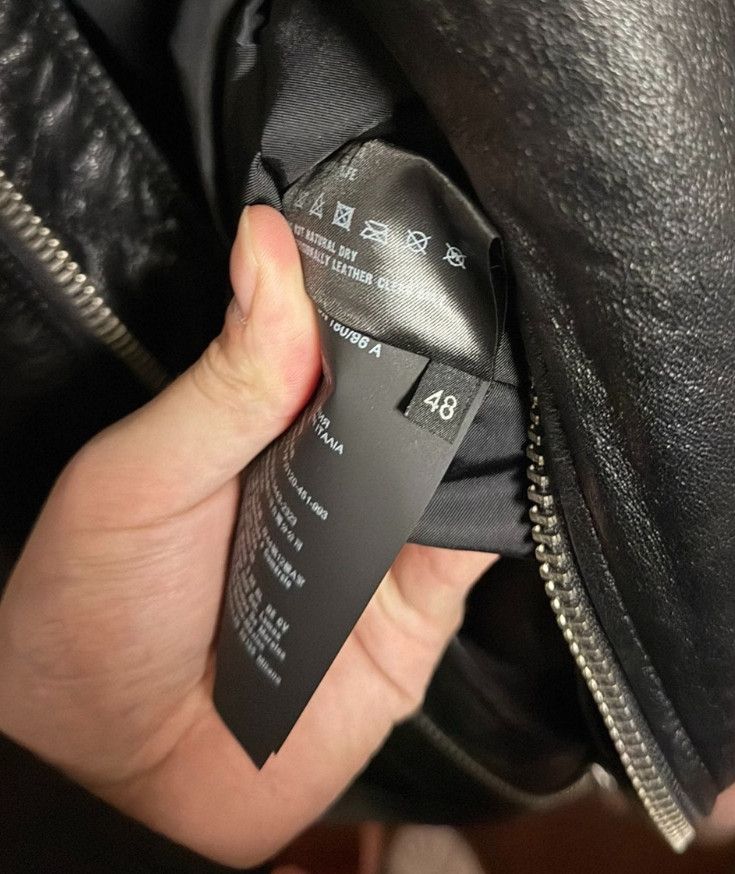 Prada Black Leather Bomber Jacket. Size US M / EU 48-50 / 2 - 8 Thumbnail
