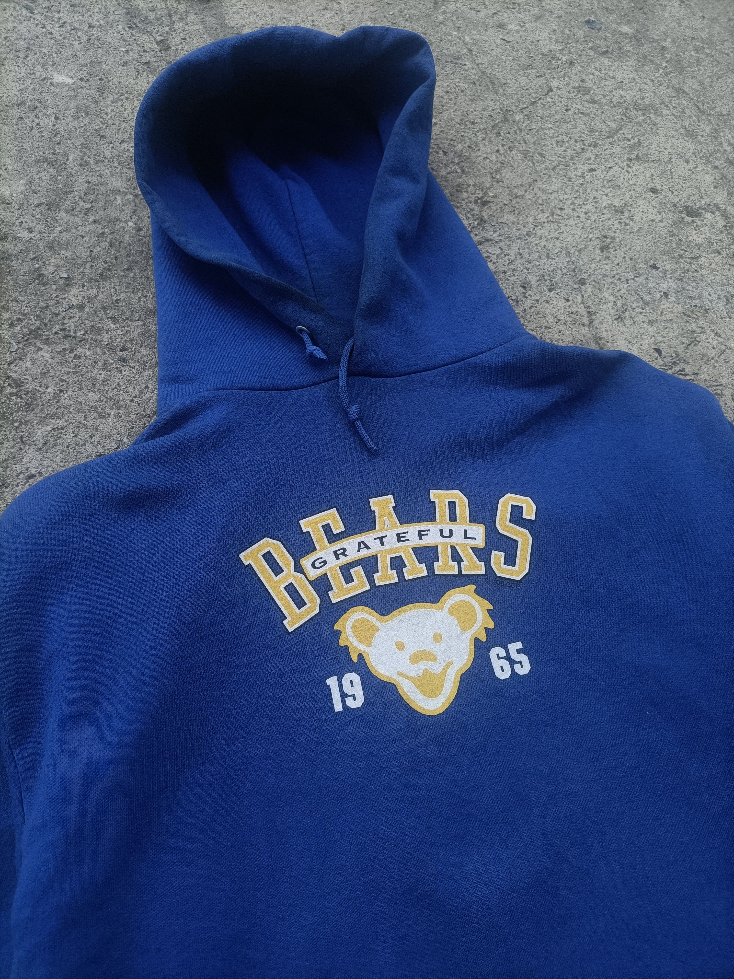 Band Tees Grateful Dead Bears Blue Graphic hoodies Size US M / EU 48-50 / 2 - 1 Thumbnail