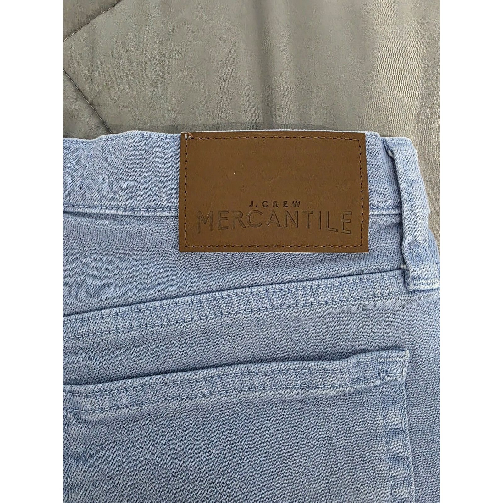 J.Crew J Crew Mercantile Jean Shorts Womens 27 Purple Hot Pants Poc Size 27" / US 4 / IT 40 - 2 Thumbnail