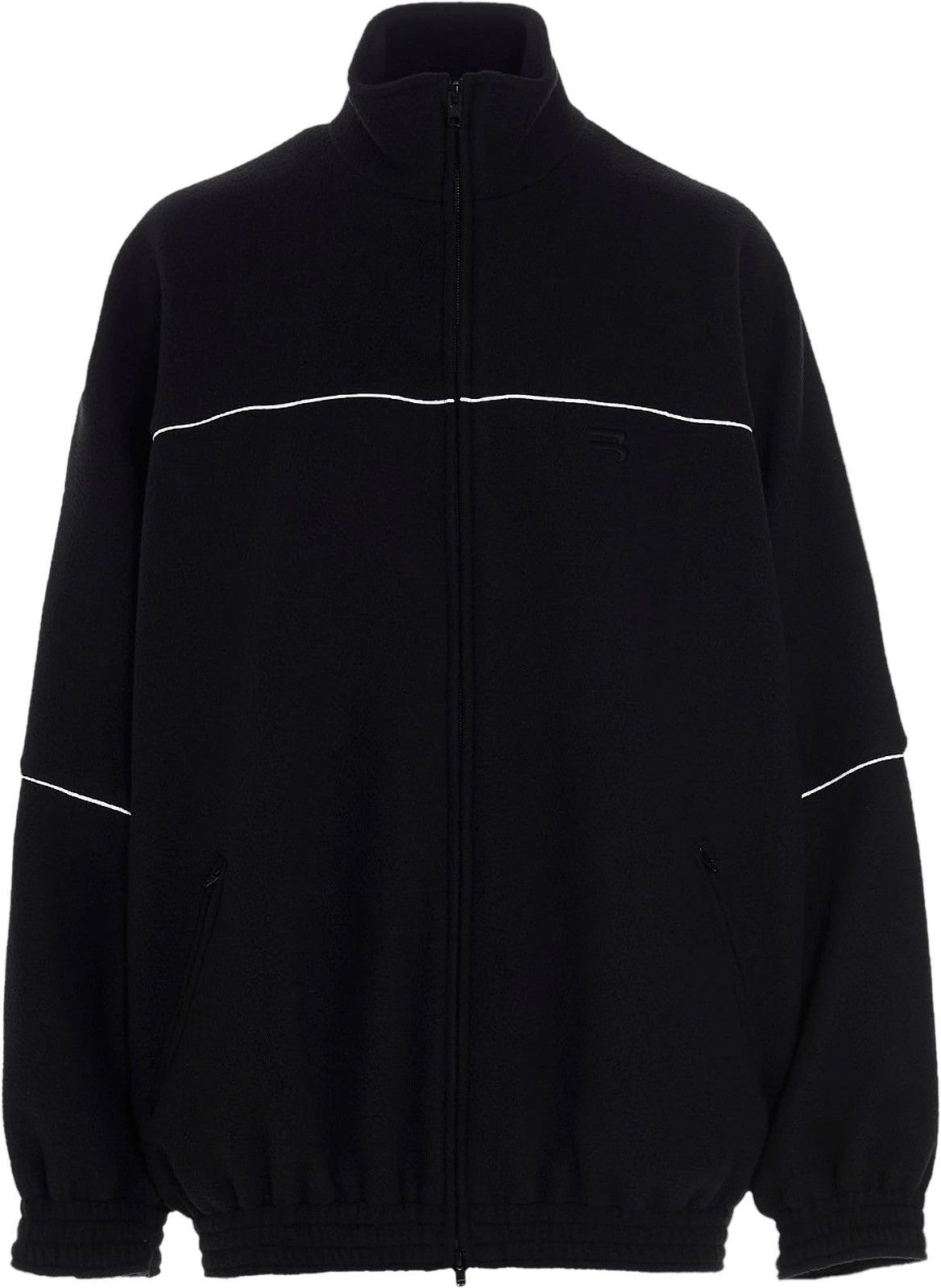 image of Balenciaga Tracksuit Jacket in Black, Men's (Size XL)