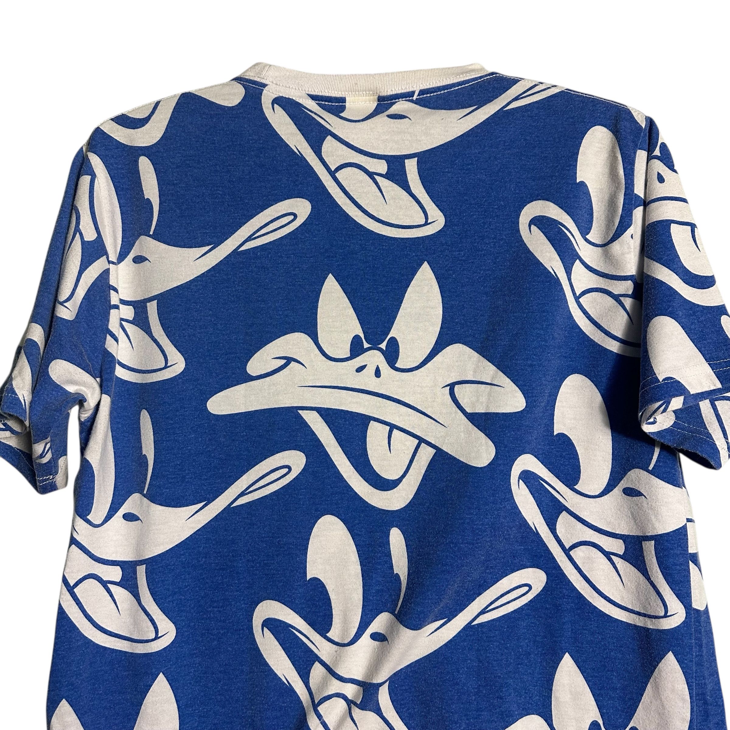 Warner Bros 🔥RARE🔥Vtg Daffy Duck Looney Tunes Warner Bros OVP T-shirt Size US L / EU 52-54 / 3 - 4 Thumbnail