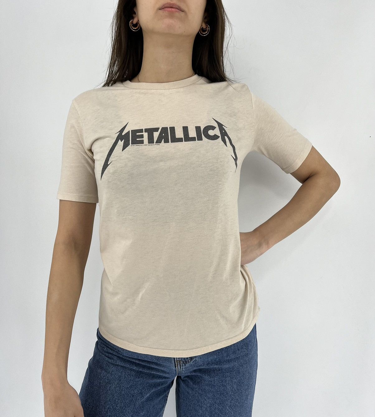 Band Tees Vintage Y2K Metallica Band Tour Distressed Tshirt Streetwear Size XS / US 0-2 / IT 36-38 - 1 Thumbnail