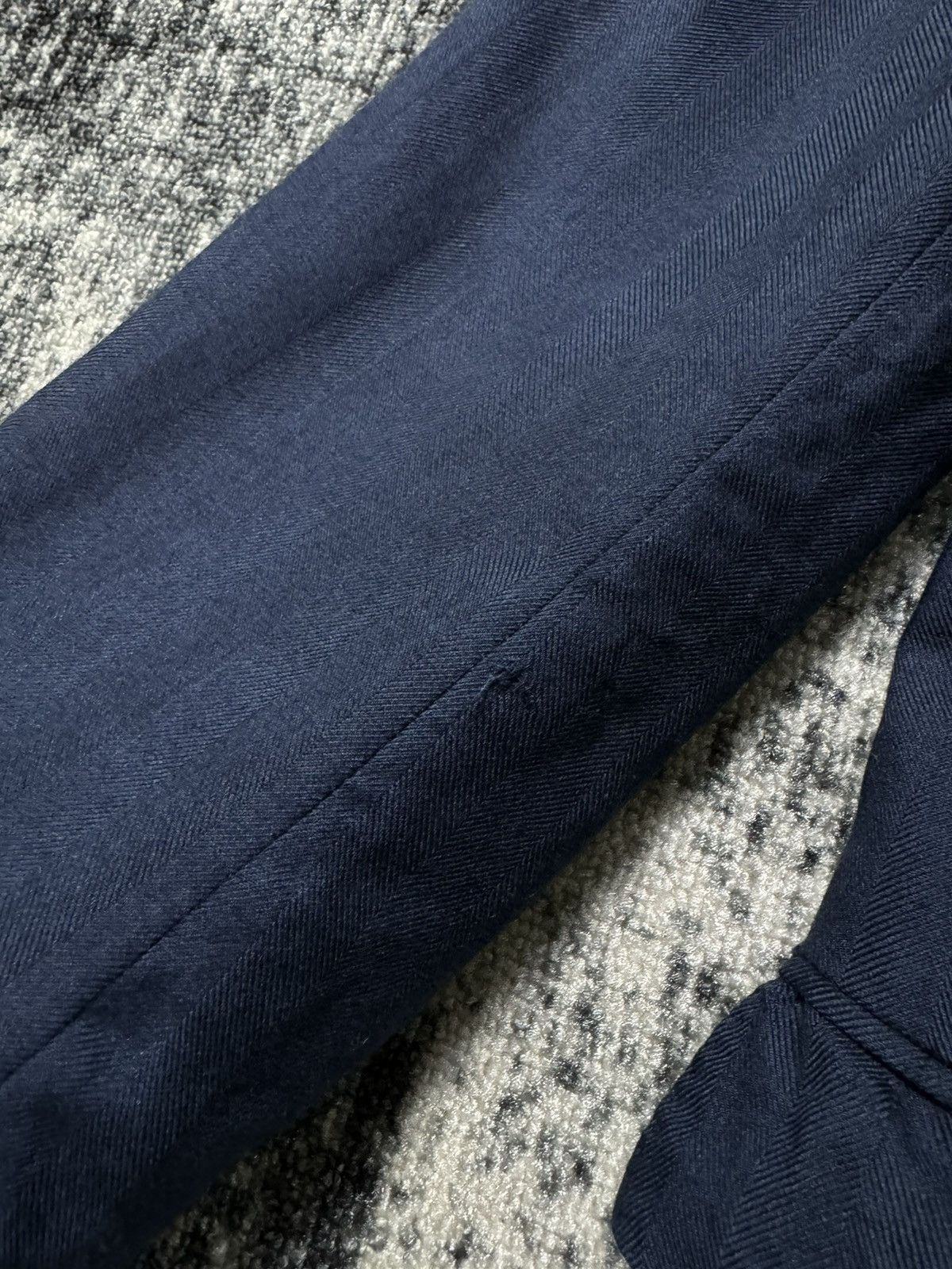Ermenegildo Zegna Vintage Ermenegildo Zegna Blazer Navy Blue Fairway Jacket Size 50R - 4 Thumbnail