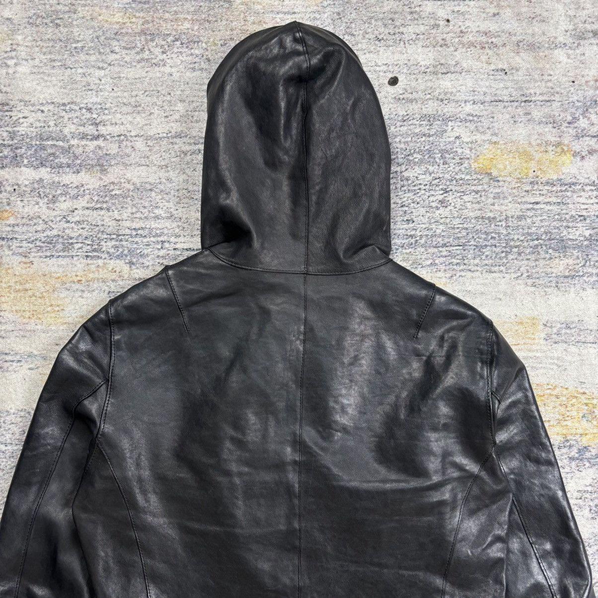 Isamu Katayama Backlash Isamu Katayama BACKLASH horsehide GIMP hooded leather jacket Size US S / EU 44-46 / 1 - 7 Thumbnail