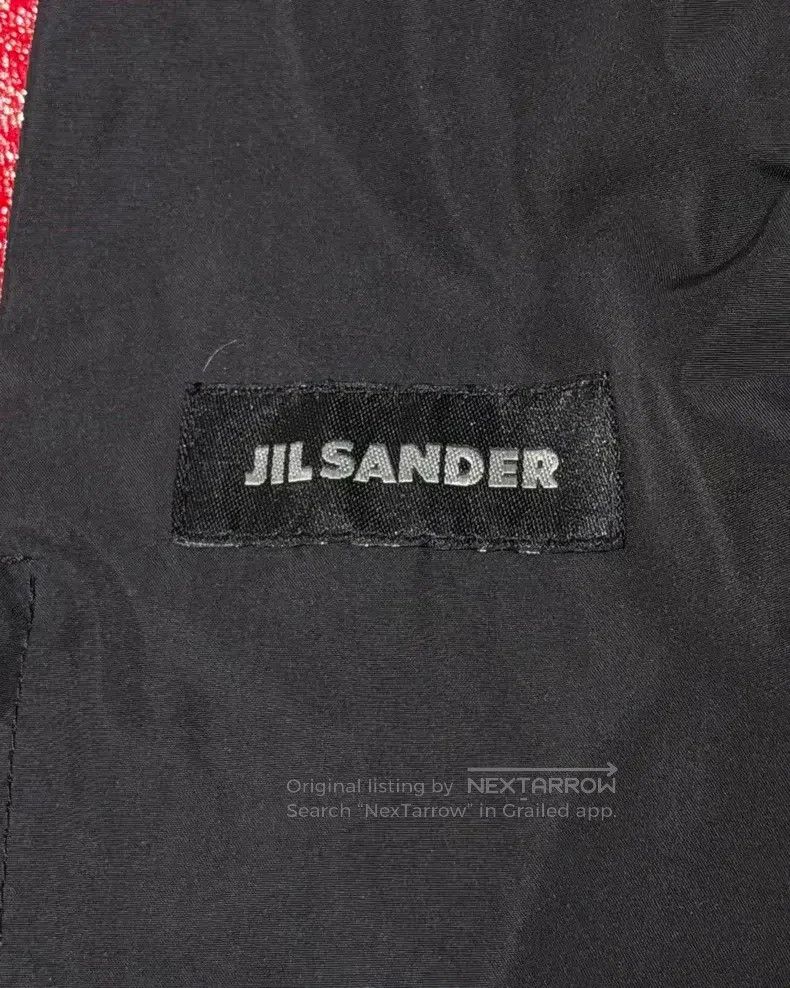 Jil Sander Jil Sander size 48 Red leather bomber jacket Size XS / US 0-2 / IT 36-38 - 7 Thumbnail