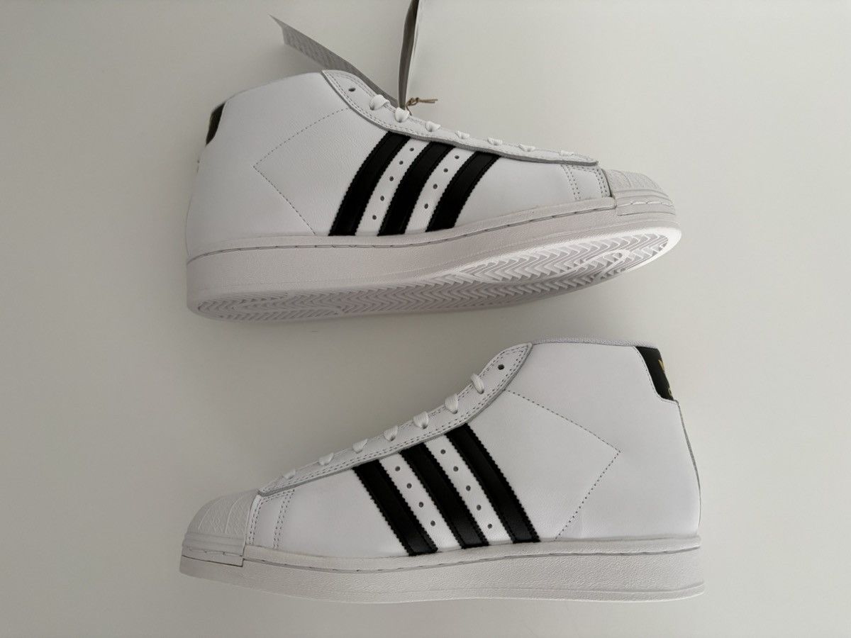 Adidas Adidas Pro Model ADV White Black Size US 8 / EU 41 - 3 Thumbnail