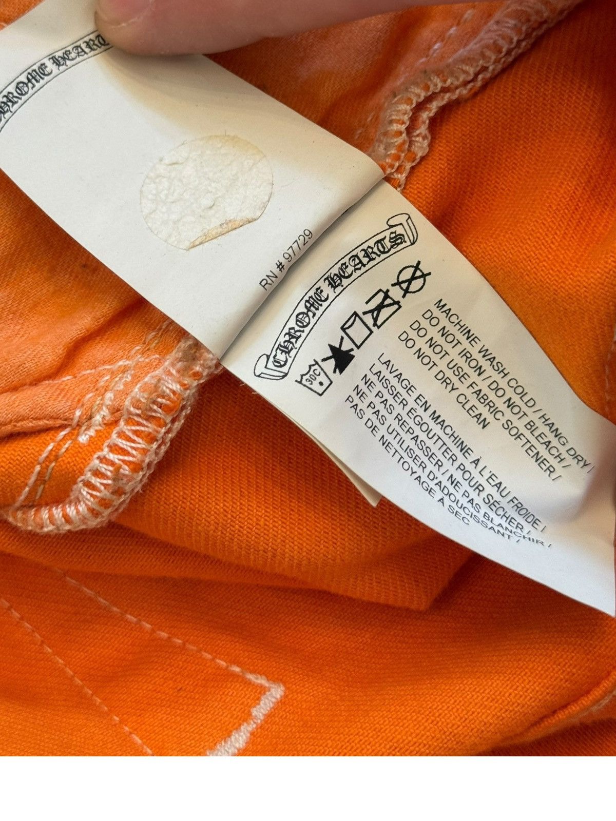Chrome Hearts × Gallery Dept. Chrome Hearts OFF WHITE Flare Denim Size US 33 - 11 Thumbnail