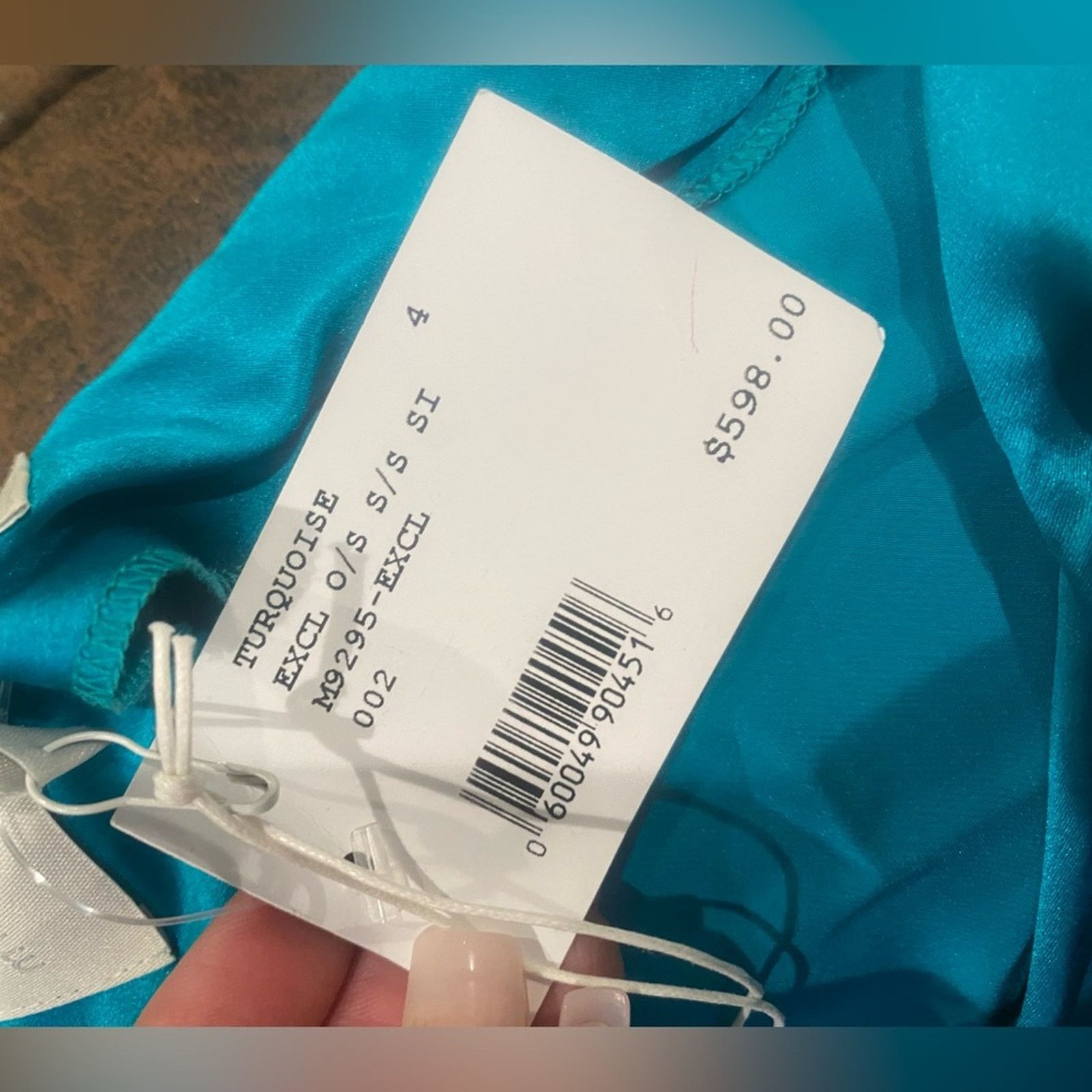 REVOLVE MICHELLE MASON One-Shoulder Draped Mini Dress TURQUOISE 4 Size S / US 4 / IT 40 - 11 Thumbnail