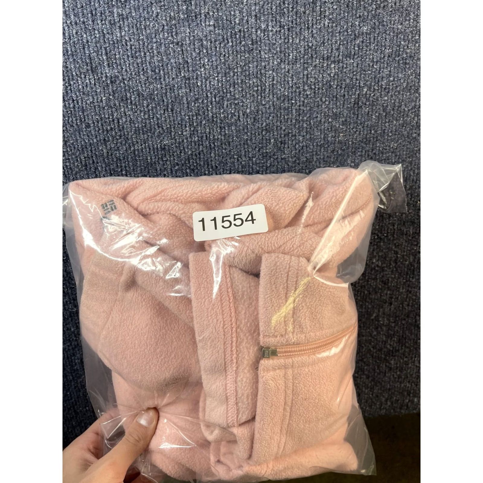 Pinko Columbia Jacket Womens Large Pink Fleece Full Zip Lightweight Outdoor Size L / US 10 / IT 46 - 6 Thumbnail
