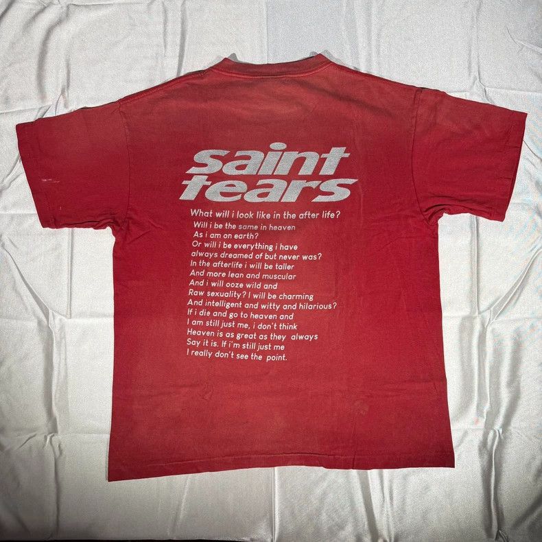 Saint Michael Saint Michael Religious letters red short sleeves Size US XL / EU 56 / 4 - 3 Thumbnail