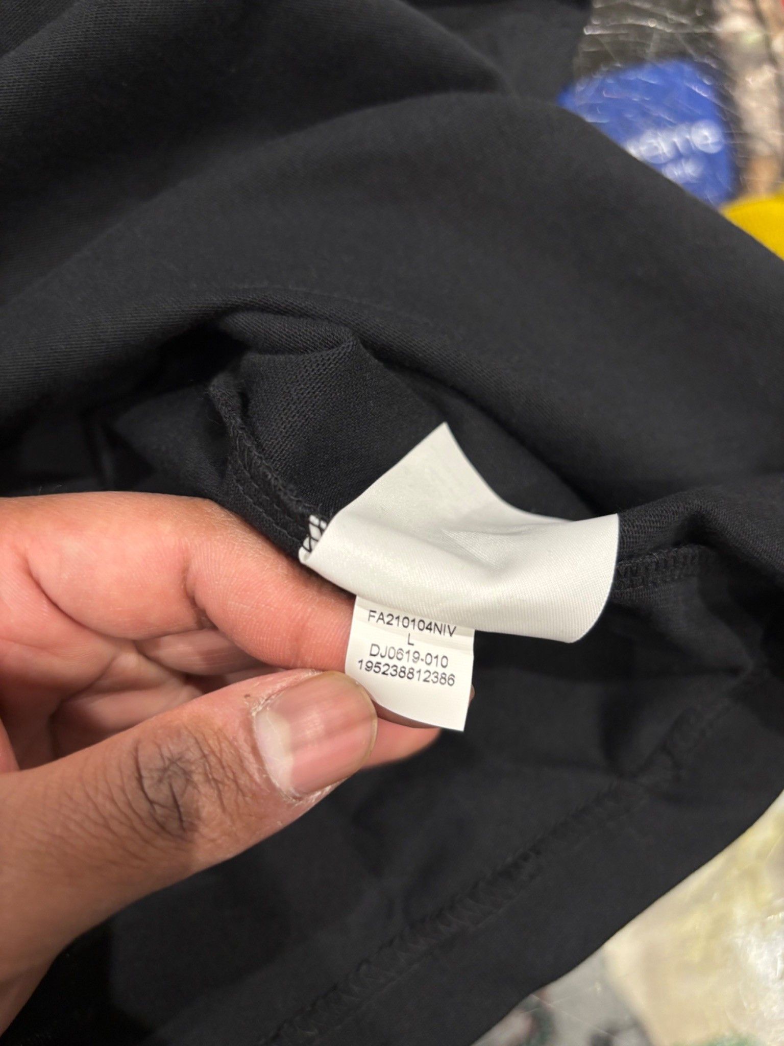 Travis Scott Travis Scott x Jordan x Fragment T-shirt Black Size US L / EU 52-54 / 3 - 10 Thumbnail