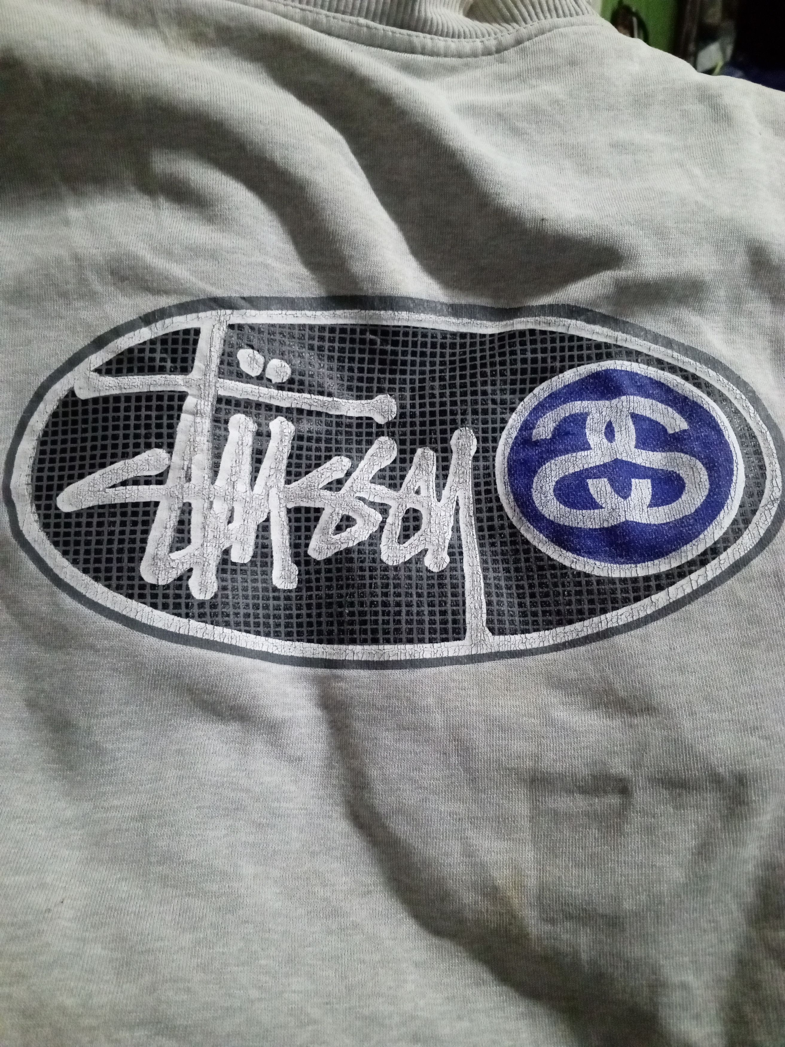 Stussy true vintage only stussy 90s sweatshirt damaged Size US XL / EU 56 / 4 - 8 Thumbnail