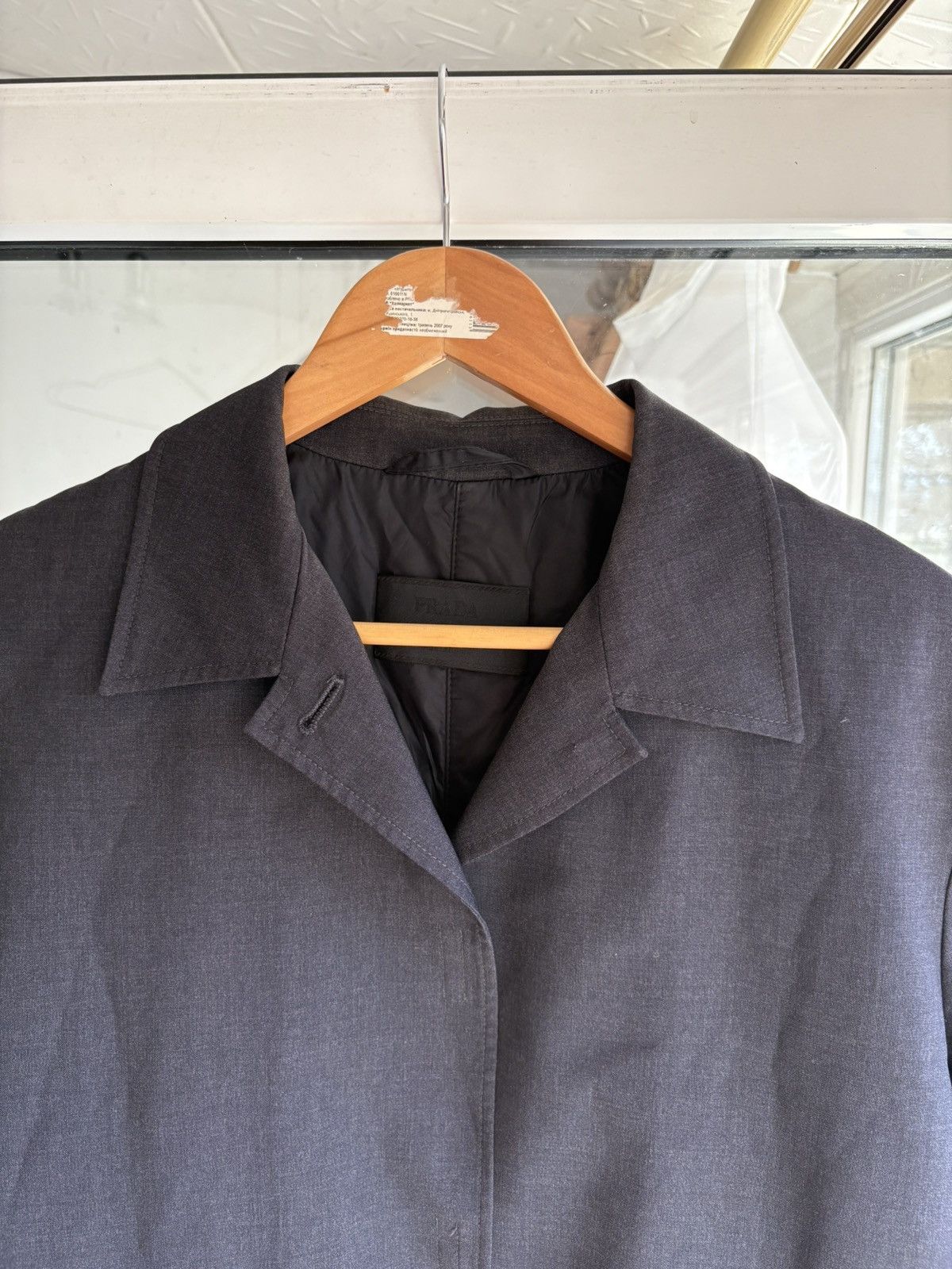 Prada Prada Vintage Wool Coat Size M / US 6-8 / IT 42-44 - 3 Thumbnail