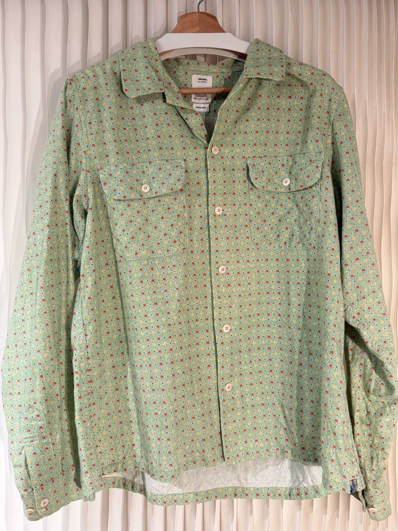 Visvim VisvimVISVIM Boomer Khadi Long Sleeve Shirt-2504 Size US M / EU 48-50 / 2 - 1 Thumbnail