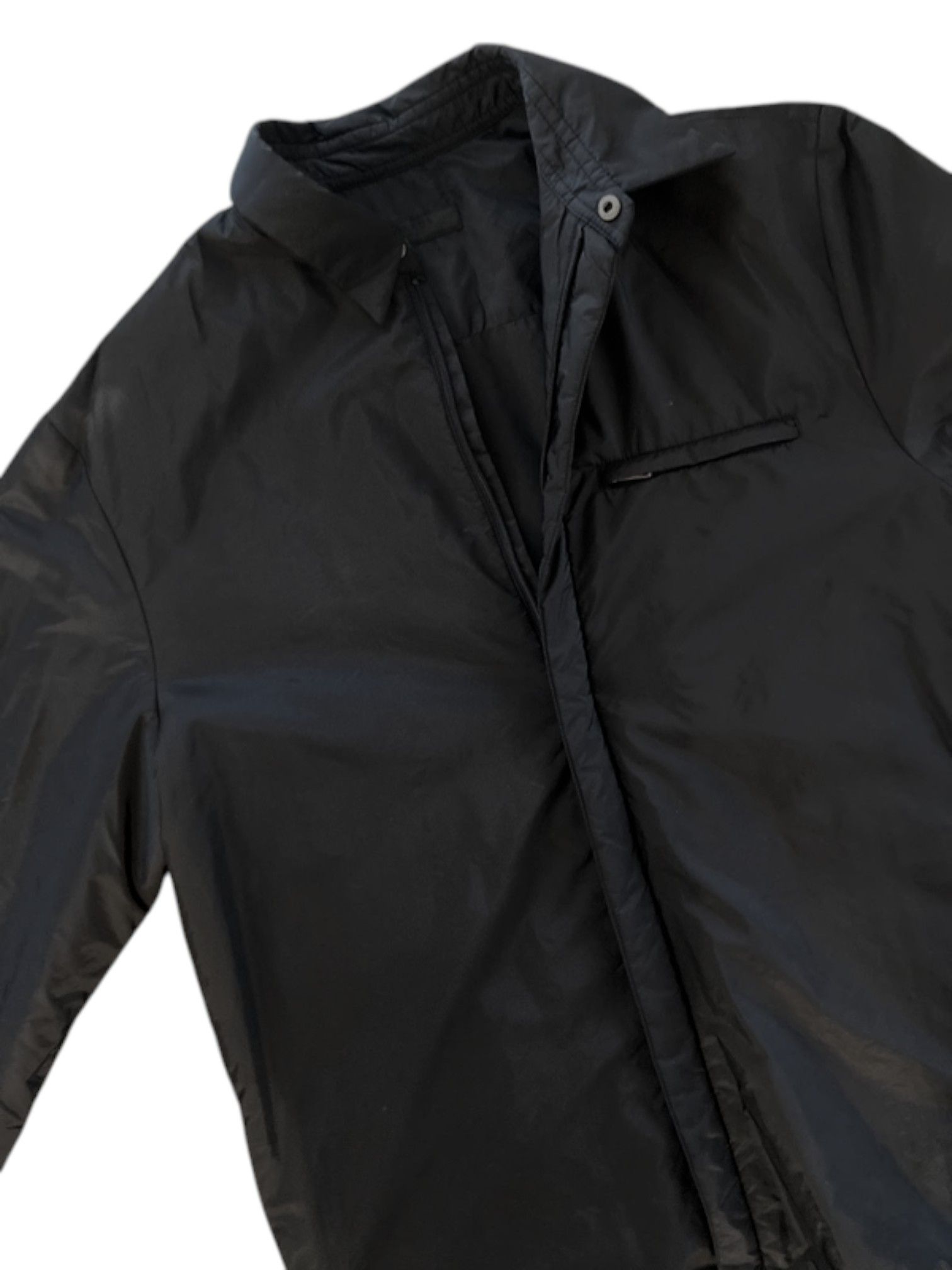 Prada Prada Lightweight Technical Blouson Jacket – Navy Size US M / EU 48-50 / 2 - 2 Thumbnail