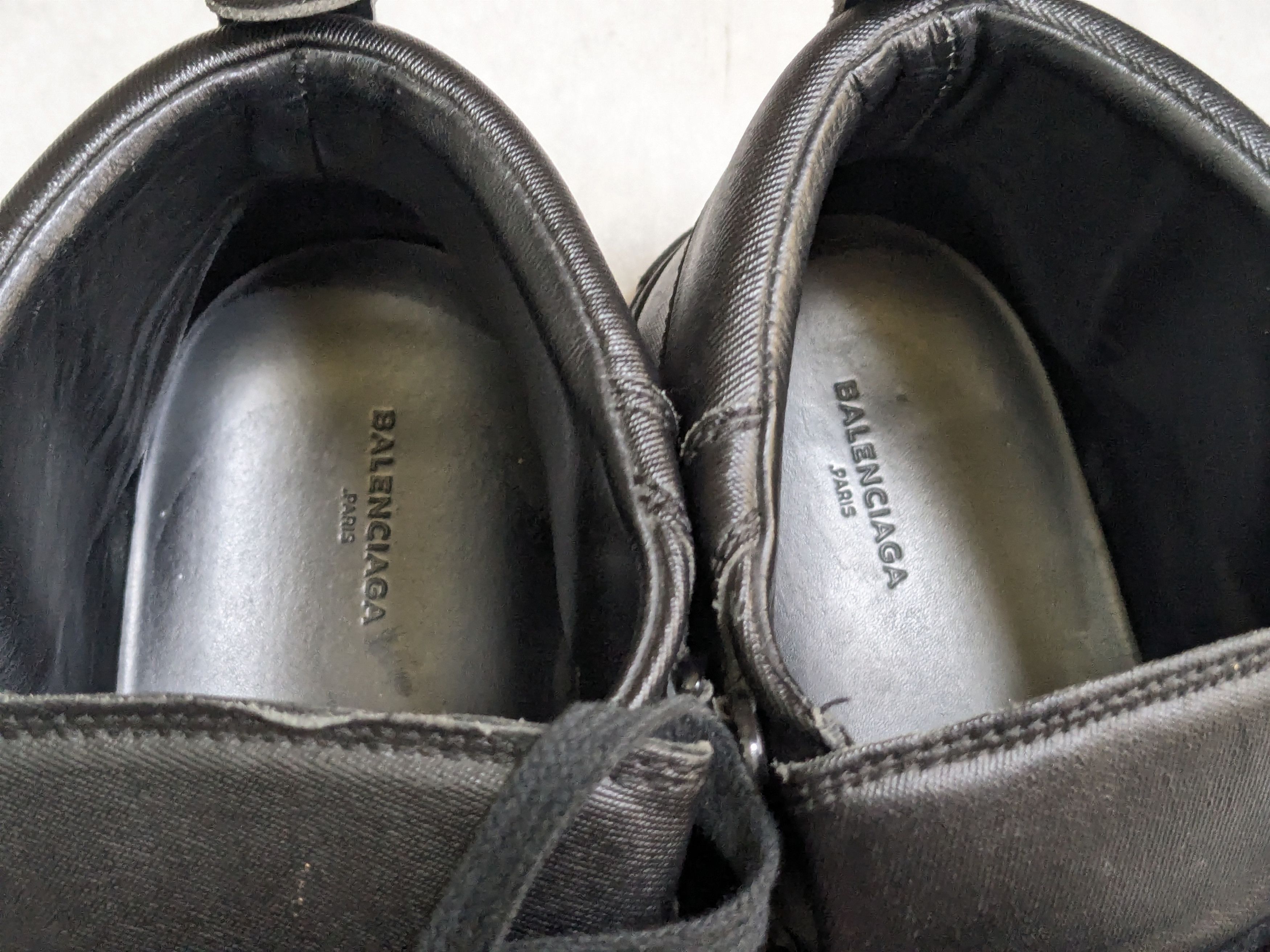 Balenciaga Balenciaga Arena Sneakers Black 13 High Tops Canvas Size US 13 / EU 46 - 8 Thumbnail