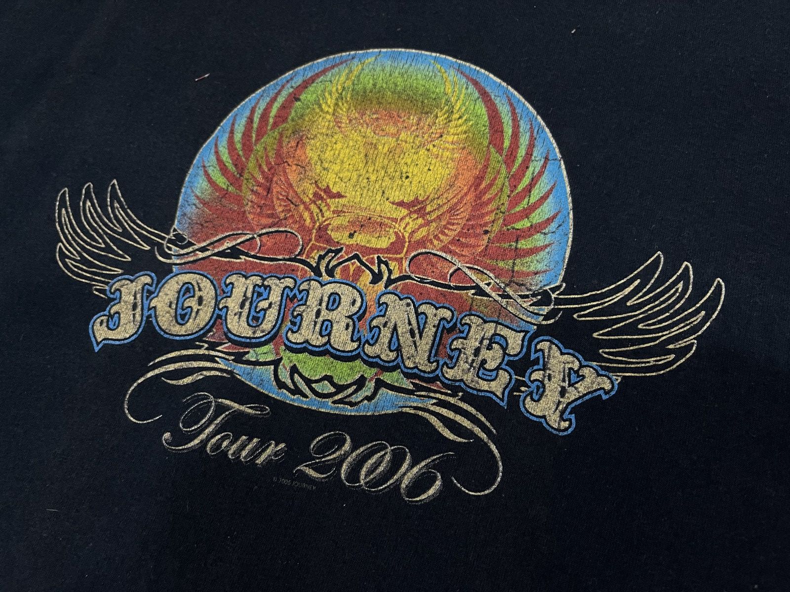 Band Tees × Vintage Sunfaded Journey Tour Tee Size US XL / EU 56 / 4 - 3 Thumbnail