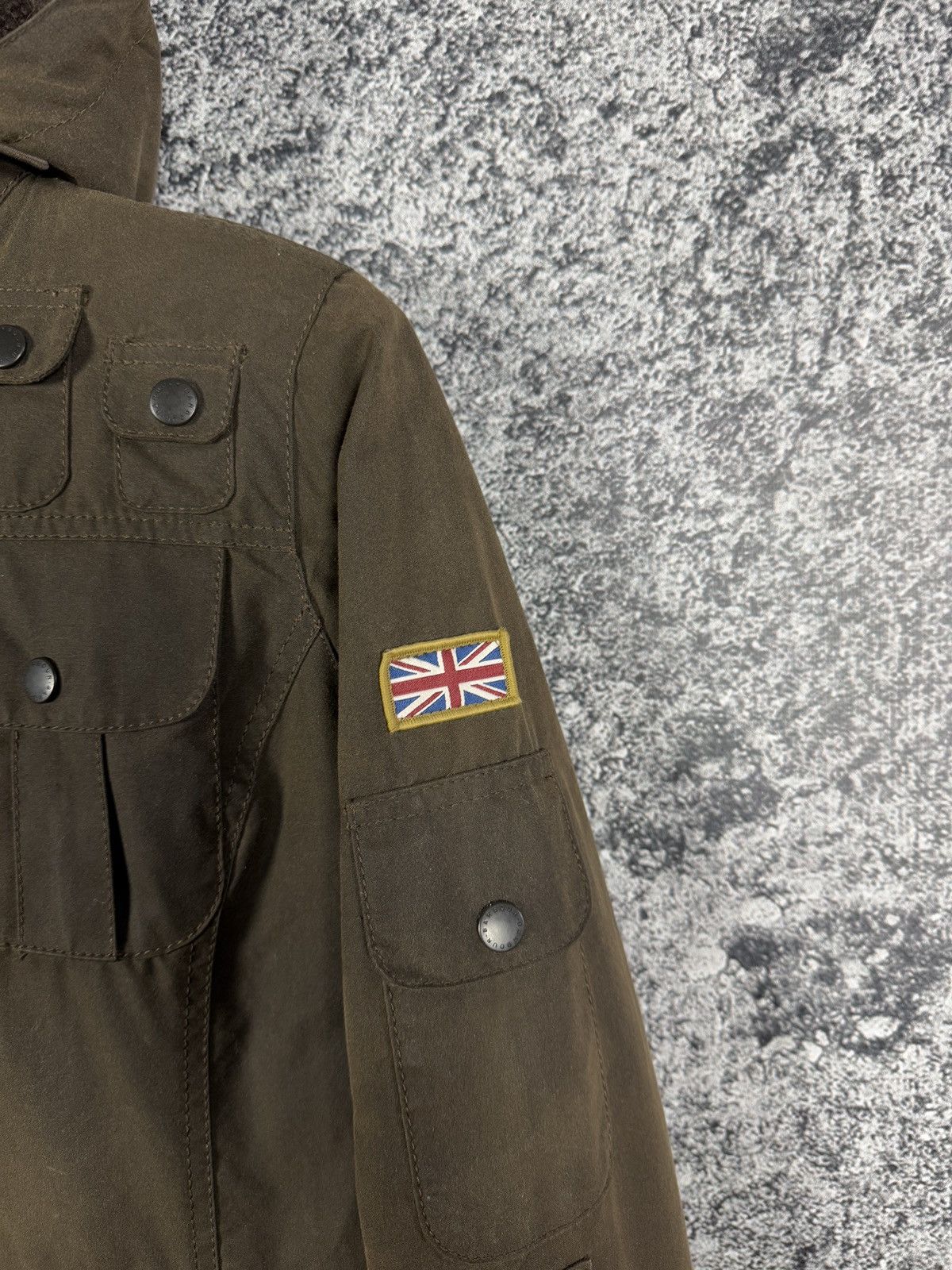 Barbour Barbour Winter Force Parka Wax Jacket Waxed Cotton Size UK 8 Size S / US 4 / IT 40 - 6 Thumbnail