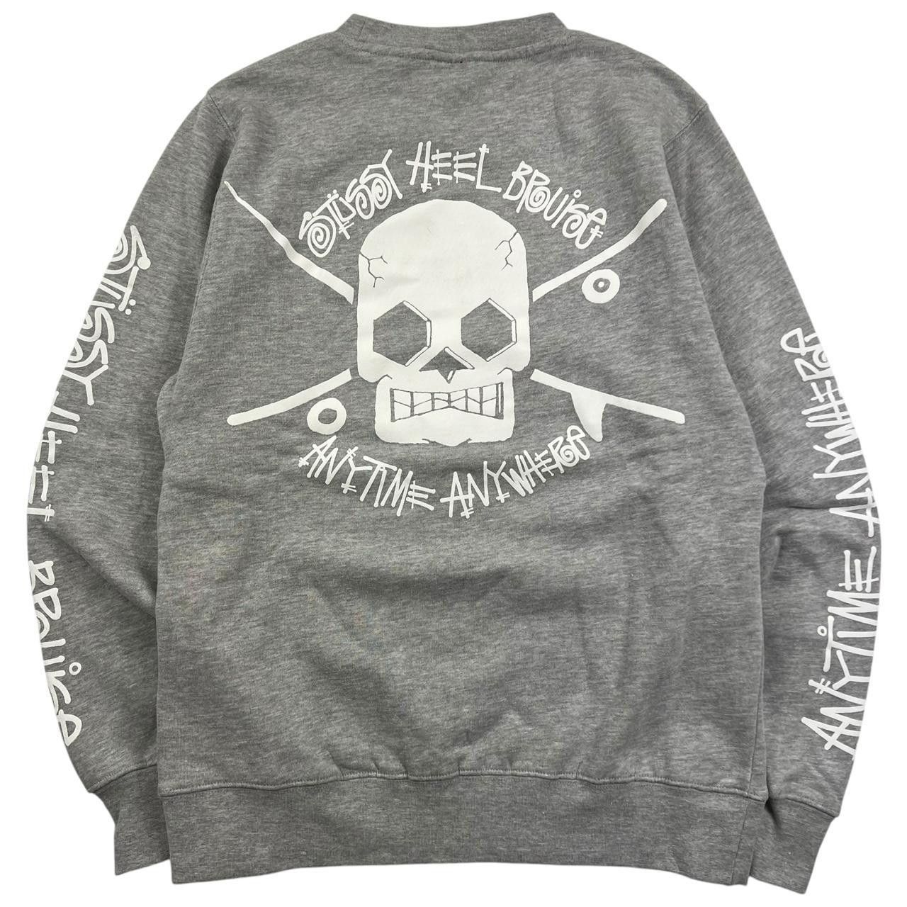 Stussy Vintage Stussy Skull Sweatshirt - Small Size US S / EU 44-46 / 1 - 1 Thumbnail
