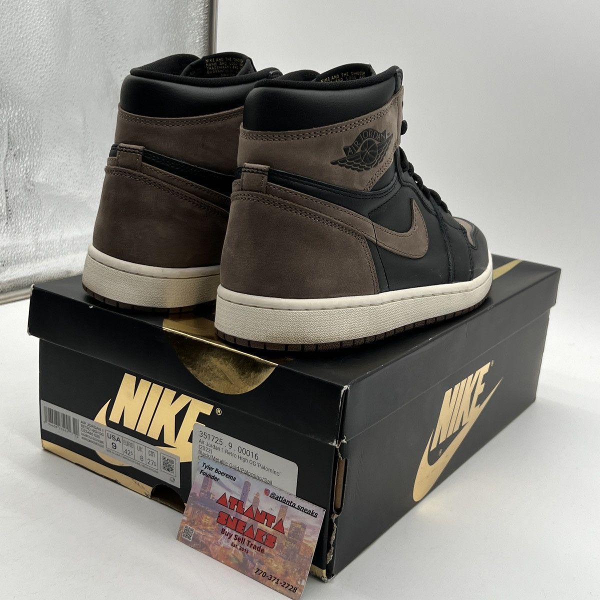 Nike Air Jordan 1 High palomino Size US 9 / EU 42 - 5 Thumbnail