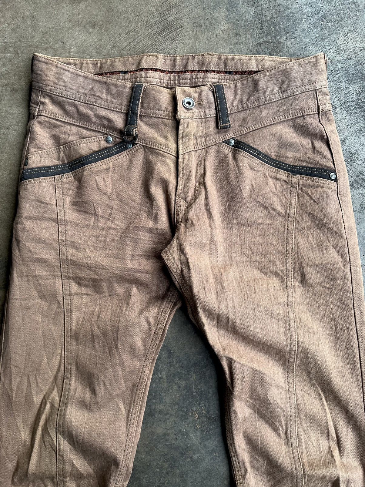 14th Addiction NCFM Nicole Club For Men Japanese Flare BootCut Cowboy Pants Size US 30 / EU 46 - 3 Thumbnail