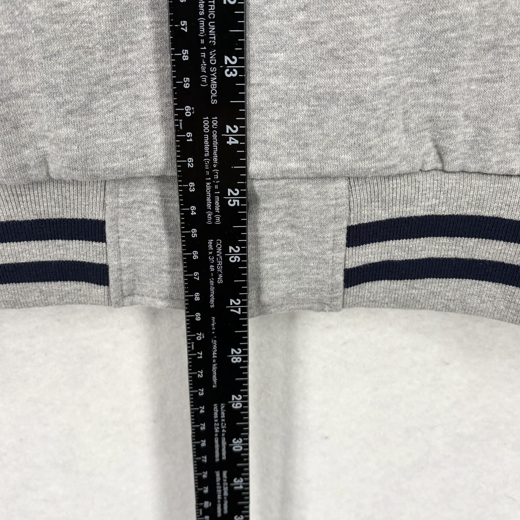 Vintage Torkia Jacket NY Patch Varsity NY New York Mens Large Gray Navy Varsity Letterman Jacket Size US L / EU 52-54 / 3 - 5 Thumbnail