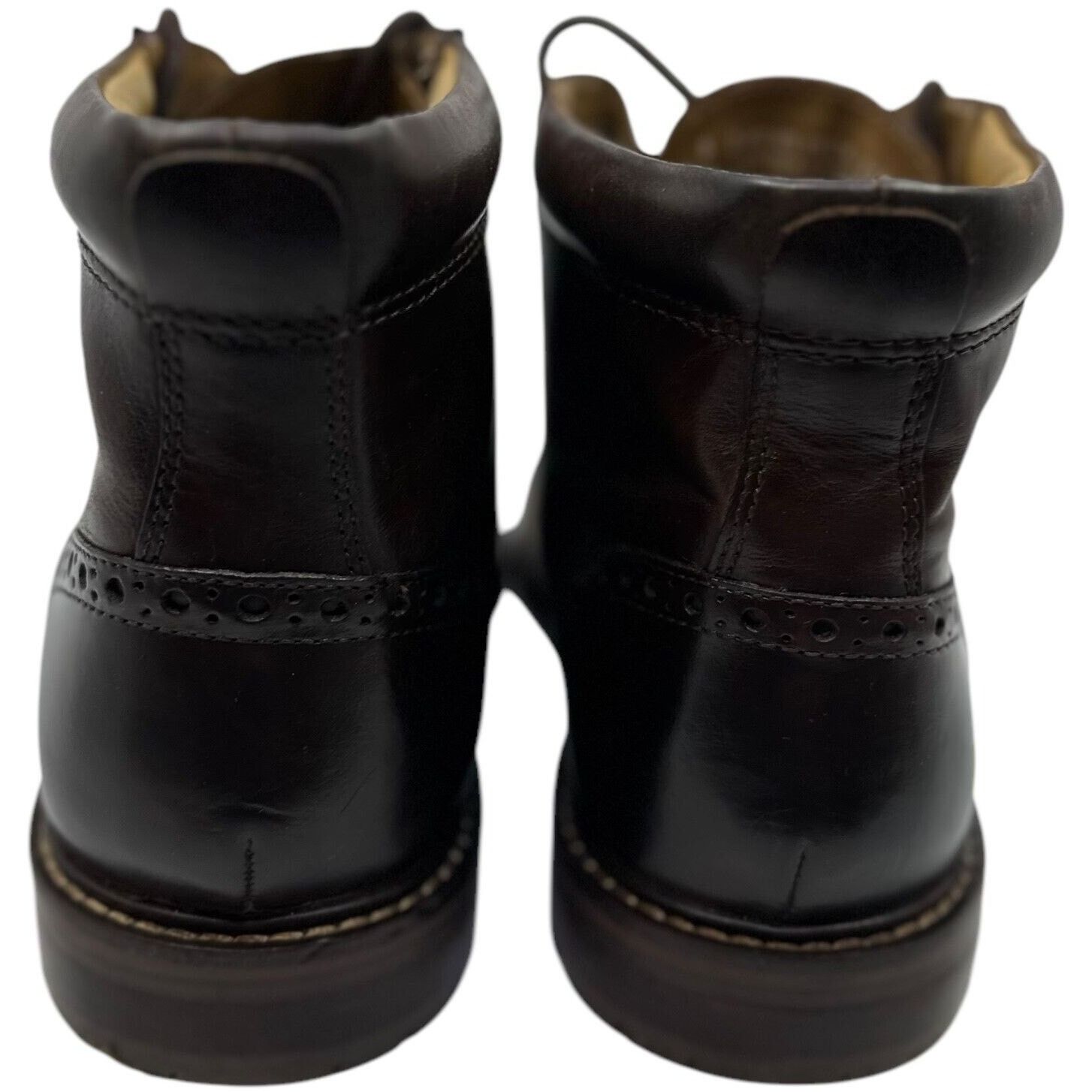 Florsheim Florsheim Fanway Mens Cap Toe Brogue Brown Boots Size 9D Size US 9 / EU 42 - 8 Thumbnail