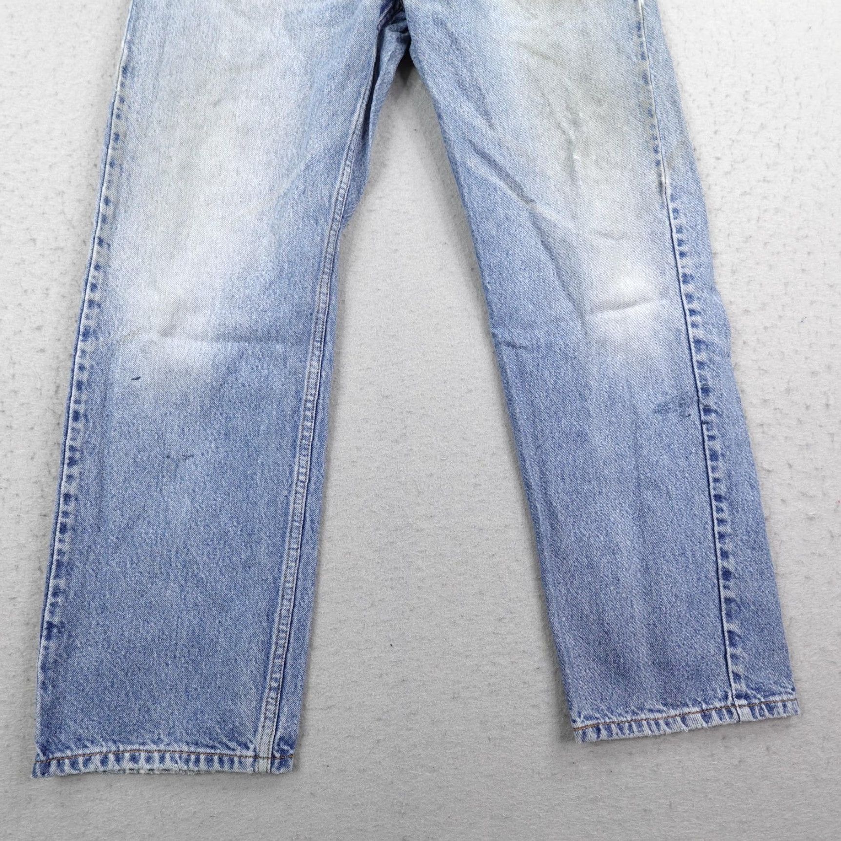 Levi's VINTAGE Levi's Jeans Mens 36x30 Blue Denim 505 Regular Straight Leg 90s USA Size US 36 / EU 52 - 3 Thumbnail