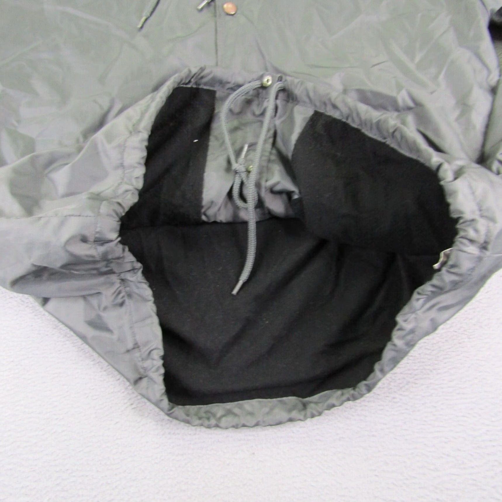 Emerica Emerica Jacket Mens Large Gray Snap Up Windbreaker Skateboarding Skater Coat Size US L / EU 52-54 / 3 - 5 Thumbnail