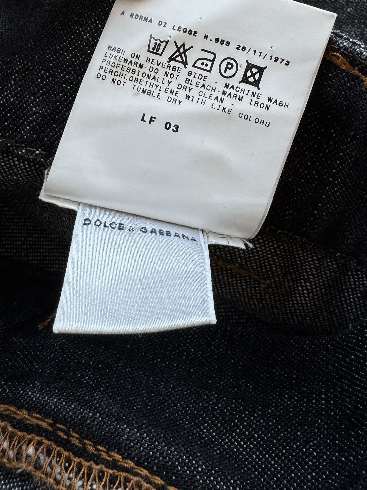 Dolce & Gabbana Dolce & Gabbana A/W 2003 - Zipper Multi Pocket Jeans Size US 28 / EU 44 - 12 Thumbnail