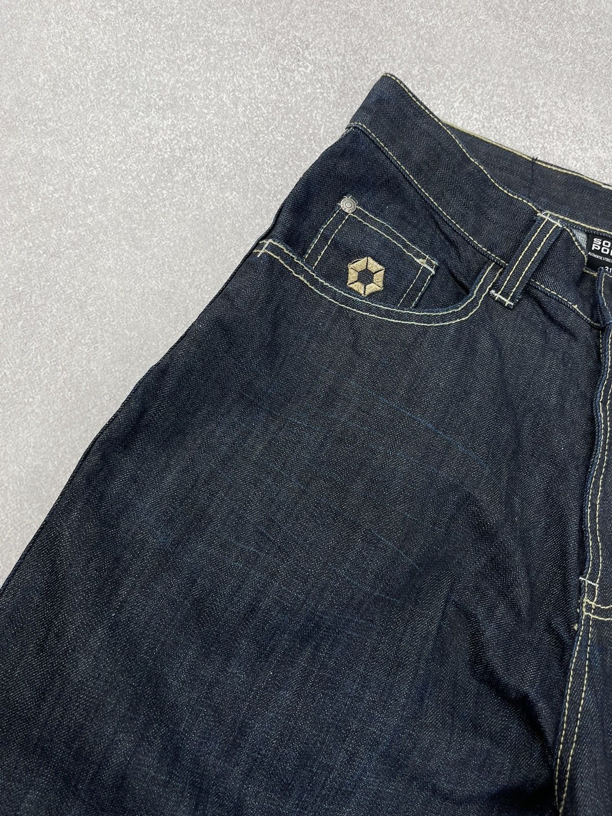 Southpole Southpole Washed Blue Rap Baggy Denim Shorts Size 31 Size US 31 - 9 Thumbnail