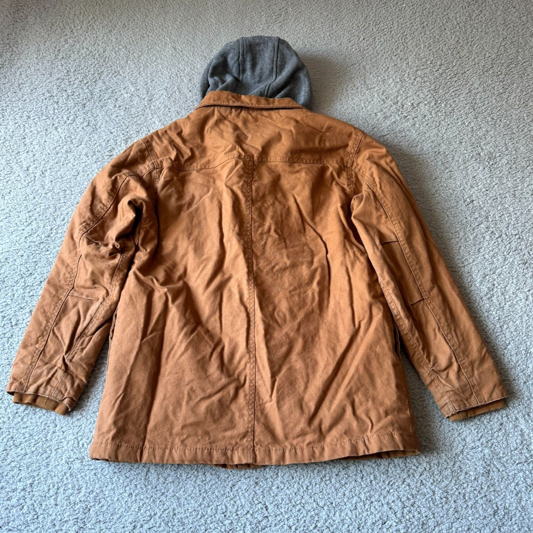 Dickies Dickies Jacket Mens Small Brown Shacket Hooded Insulated Chore Barn Size US S / EU 44-46 / 1 - 3 Thumbnail