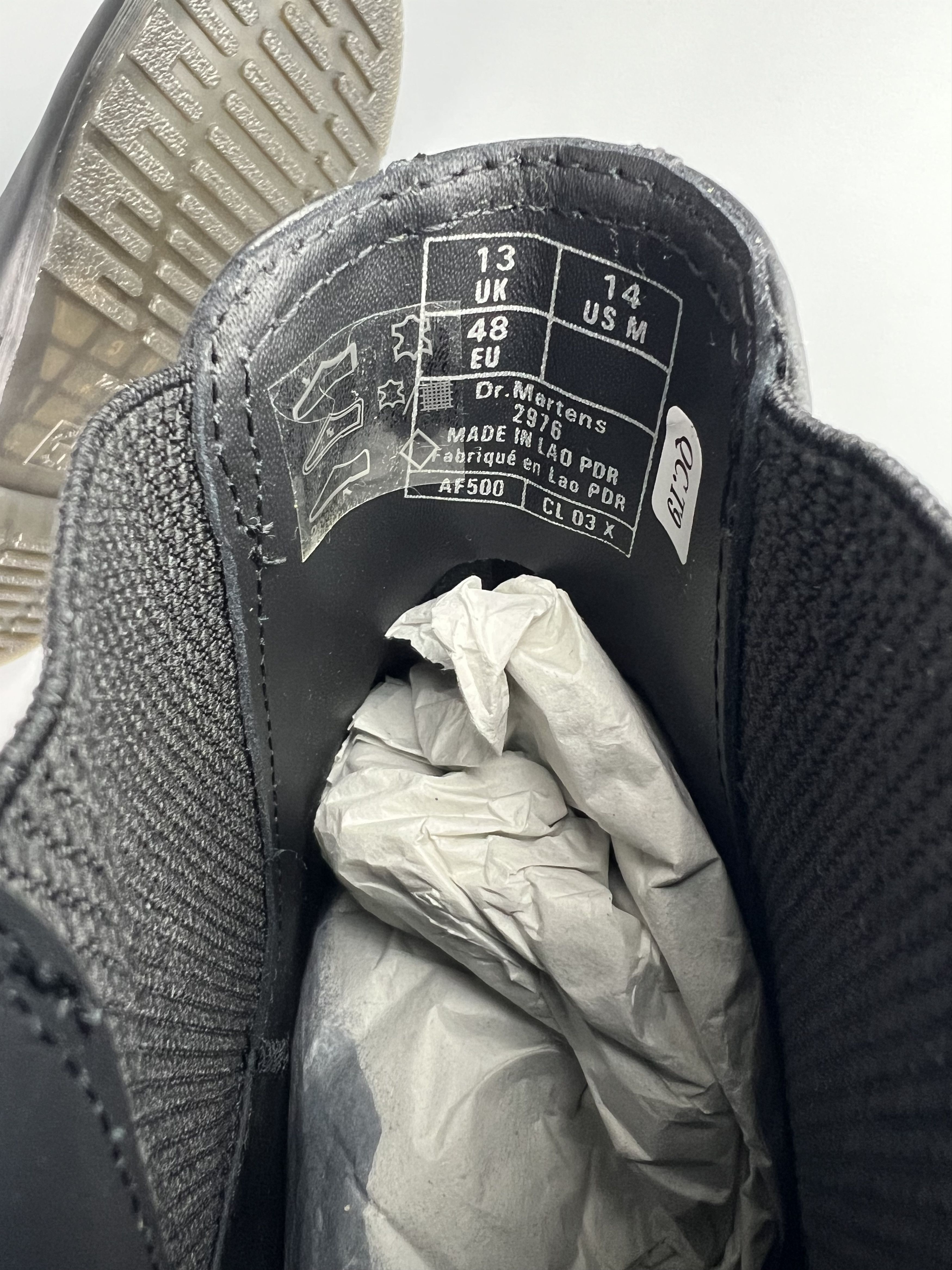 Dr. Martens US14 Dr.Martens 2976 Chelsea Boot Men's Black Size US 14 / EU 47 - 8 Thumbnail