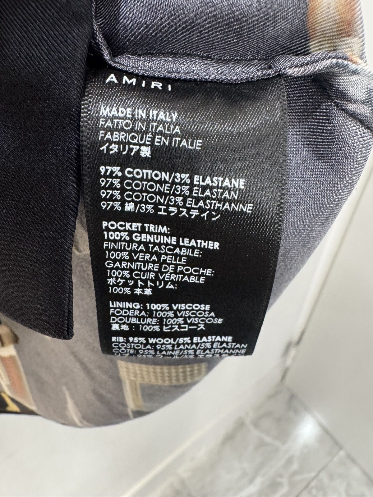 Amiri Amiri Cigar Button Up Shirt Size US XS / EU 42 / 0 - 5 Thumbnail