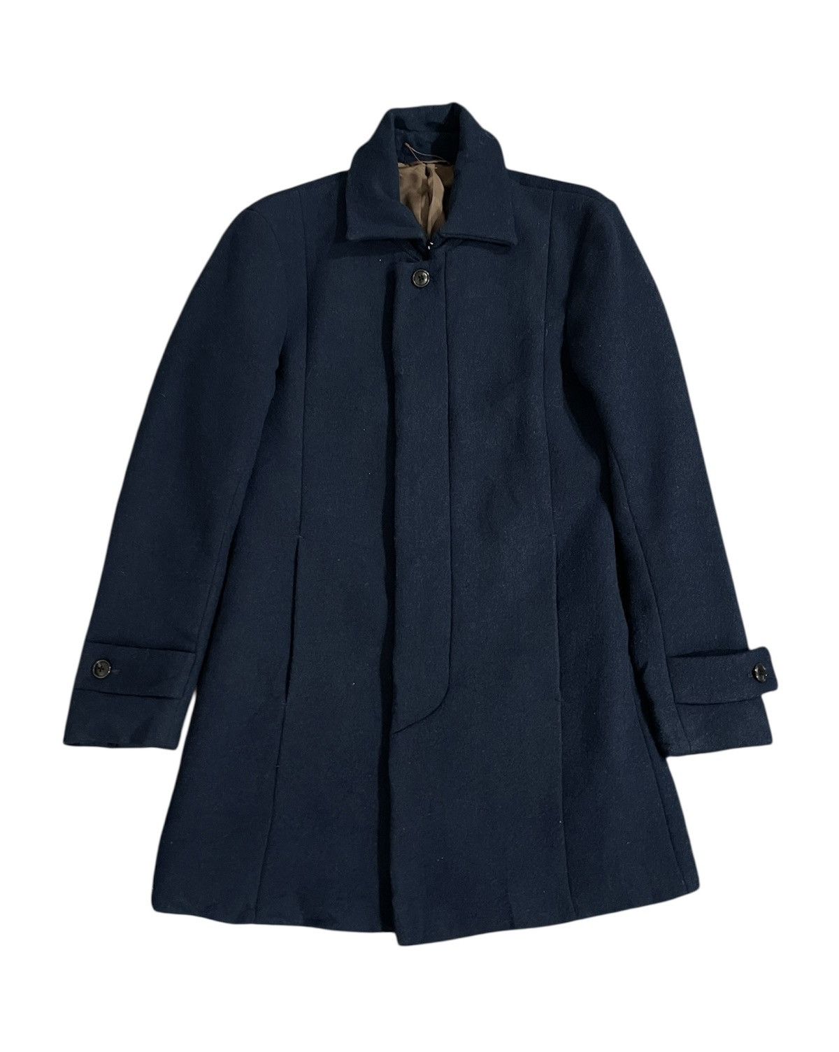 Issey Miyake × Tete Homme Tete Homme Issey Miyake Wool Jacket Size S / US 4 / IT 40 - 1 Thumbnail