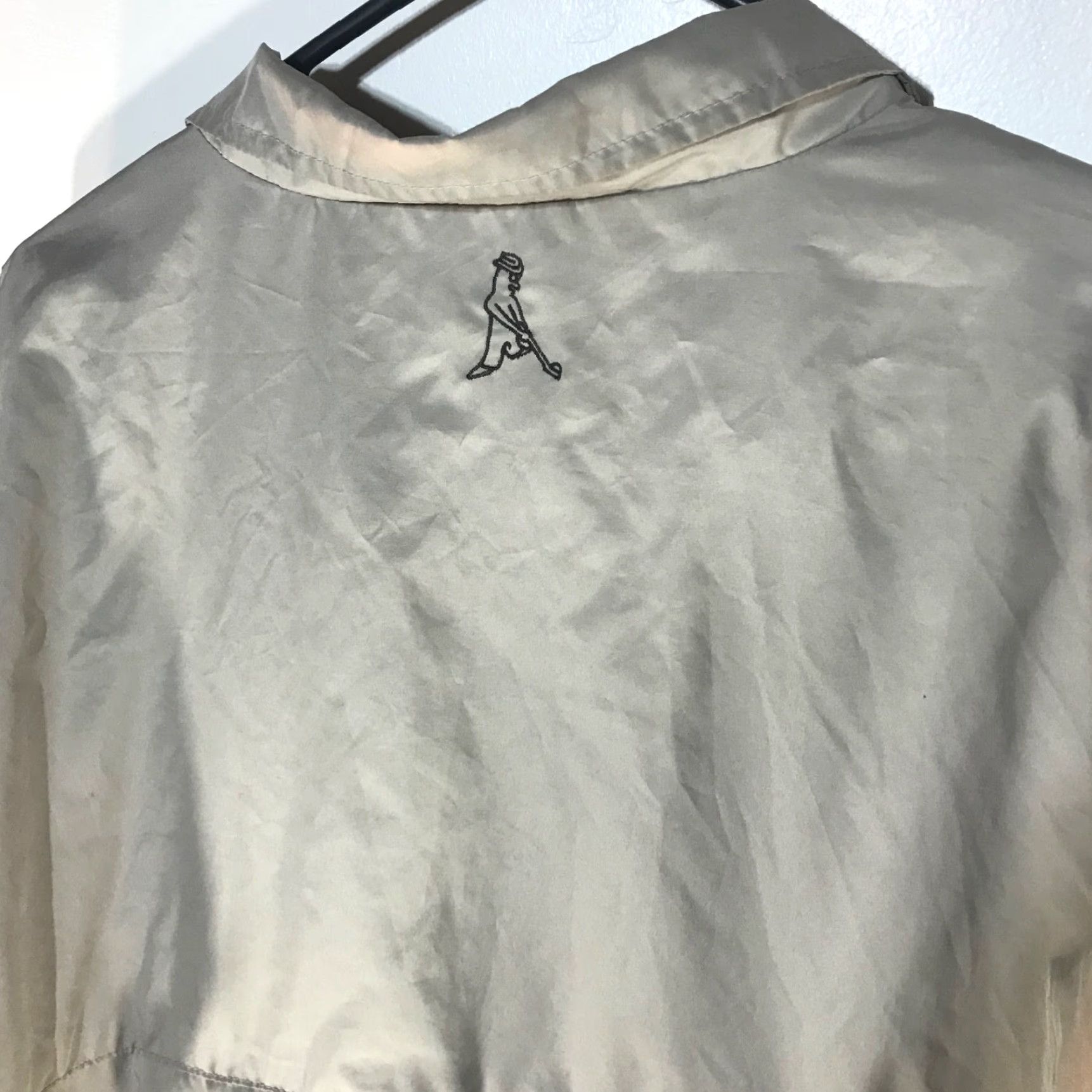 Vintage VINTAGE Ping Windbreaker Jacket Mens XL Beige Softshell Casual Outdoor Spring Fall Size US XL / EU 56 / 4 - 5 Thumbnail