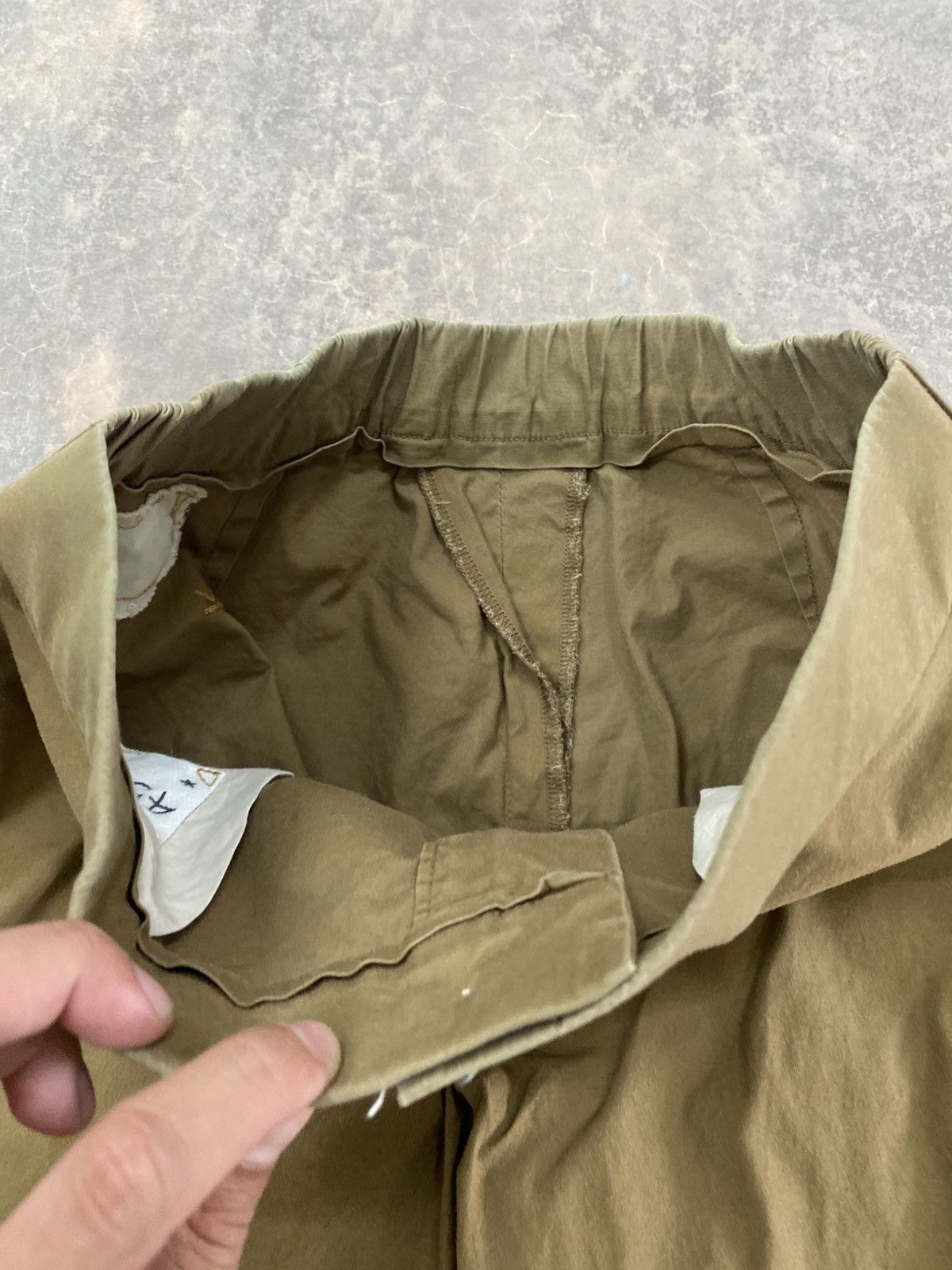 45rpm VINTAGE 45RPM SLIM FIT CHINOS KHAKI PANTS Size US 28 / EU 44 - 5 Thumbnail