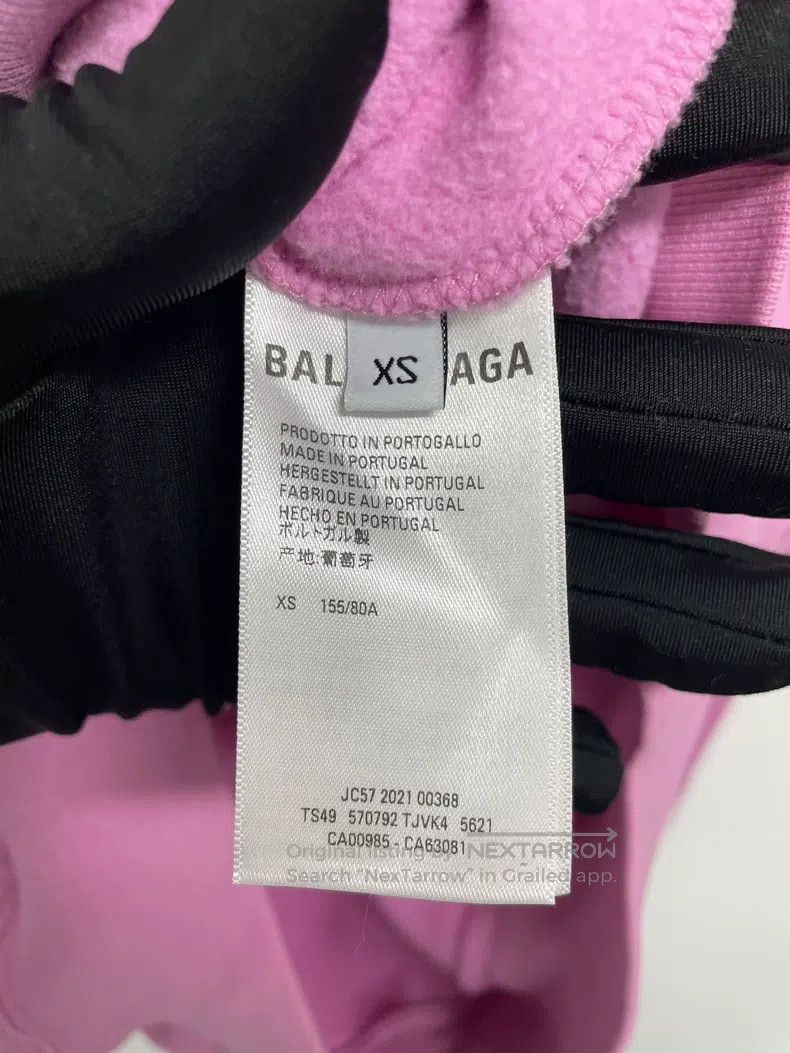 Balenciaga Balenciaga Wheat Ear Hoodie, Pink, Size XS Size US XS / EU 42 / 0 - 5 Thumbnail