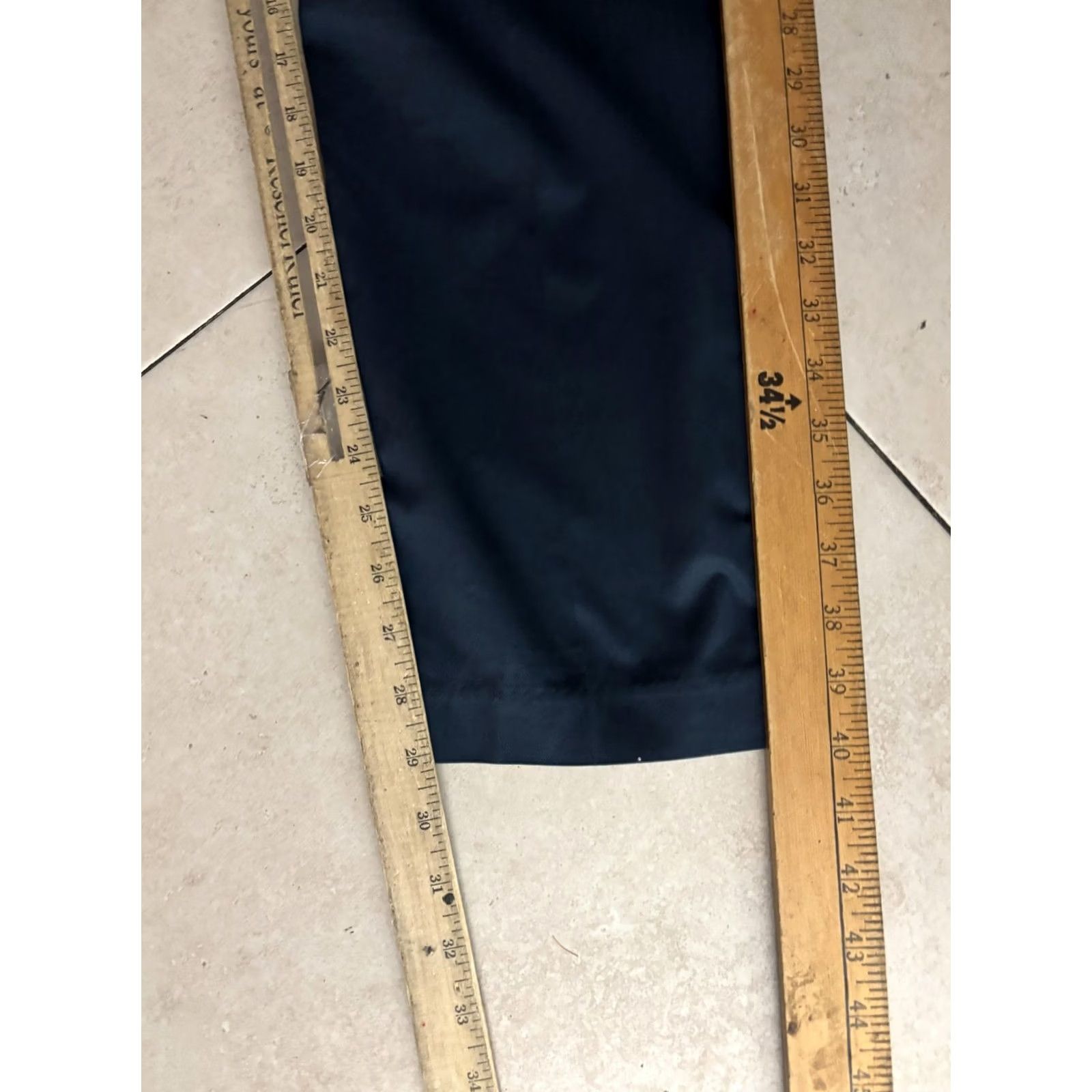 Bonobos Bonobos Pants Mens 36x30 Slim Chino Blue Tapered Leg Flat Front Zip Pocket Workwear Casual Size US 36 / EU 52 - 7 Thumbnail