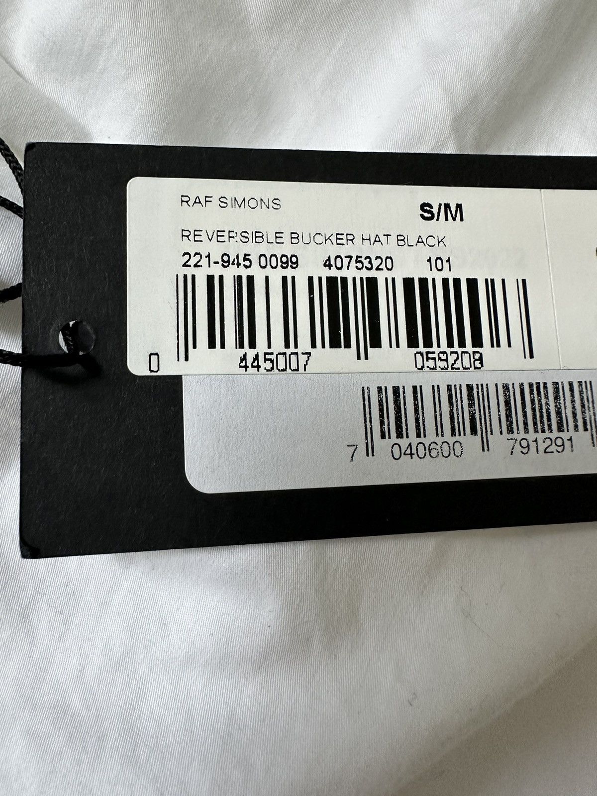 Raf Simons Raf Simons Reversible Logo Bucket Hat Size ONE SIZE - 5 Thumbnail