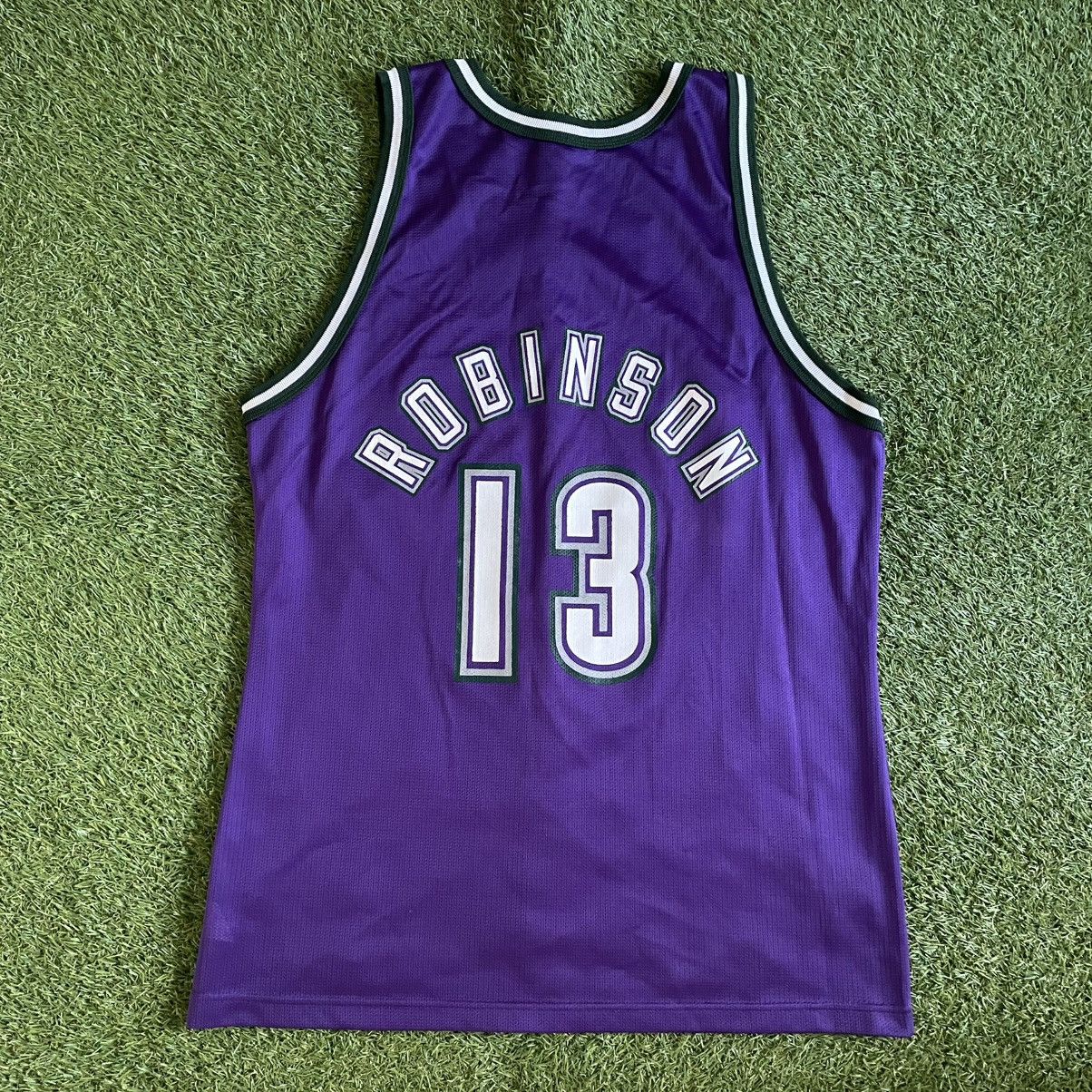 Champion Vintage Champion Jersey Milwaukee Bucks Robinson Mens 44 (L) Size US L / EU 52-54 / 3 - 2 Thumbnail