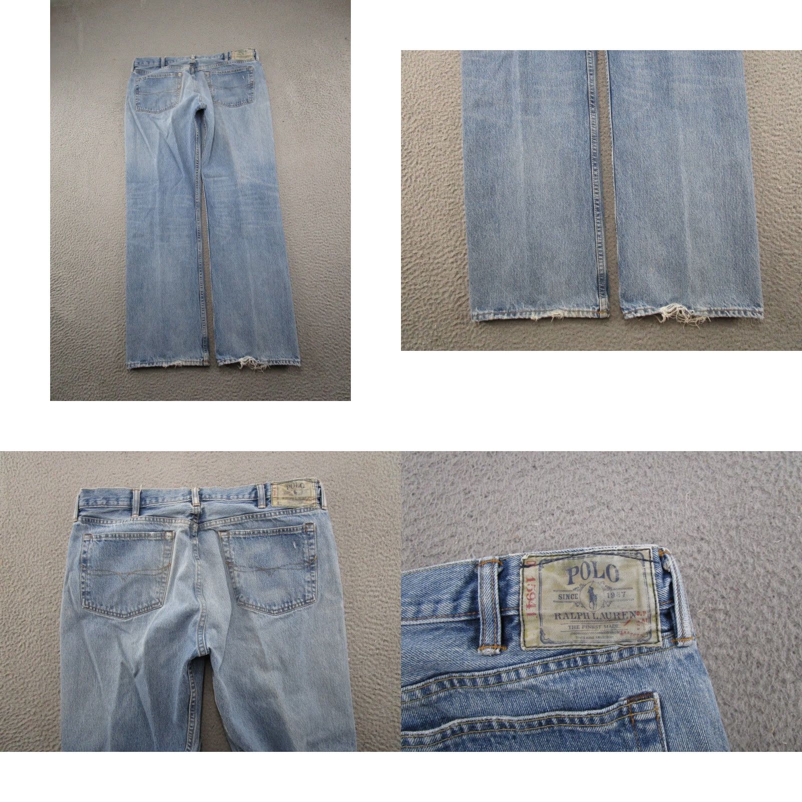 Polo Ralph Lauren Polo Ralph Lauren Jeans Mens 38x32 Blue 100% Cotton Hampton Straight Y2K Skater Shirt Hoodie Hat Size US M / EU 48-50 / 2 - 9 Thumbnail