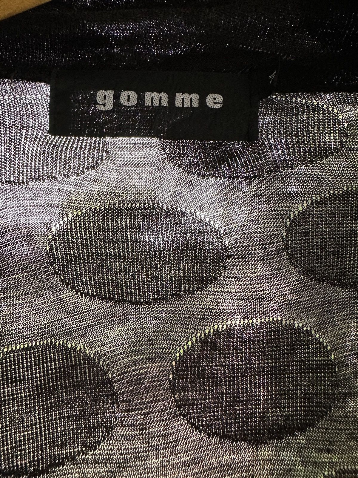 gomme JAPANESE GOMME ASSYMETRICAL CRAZY FUGA STYLE LIKE A YOHJI Size US L / EU 52-54 / 3 - 8 Thumbnail
