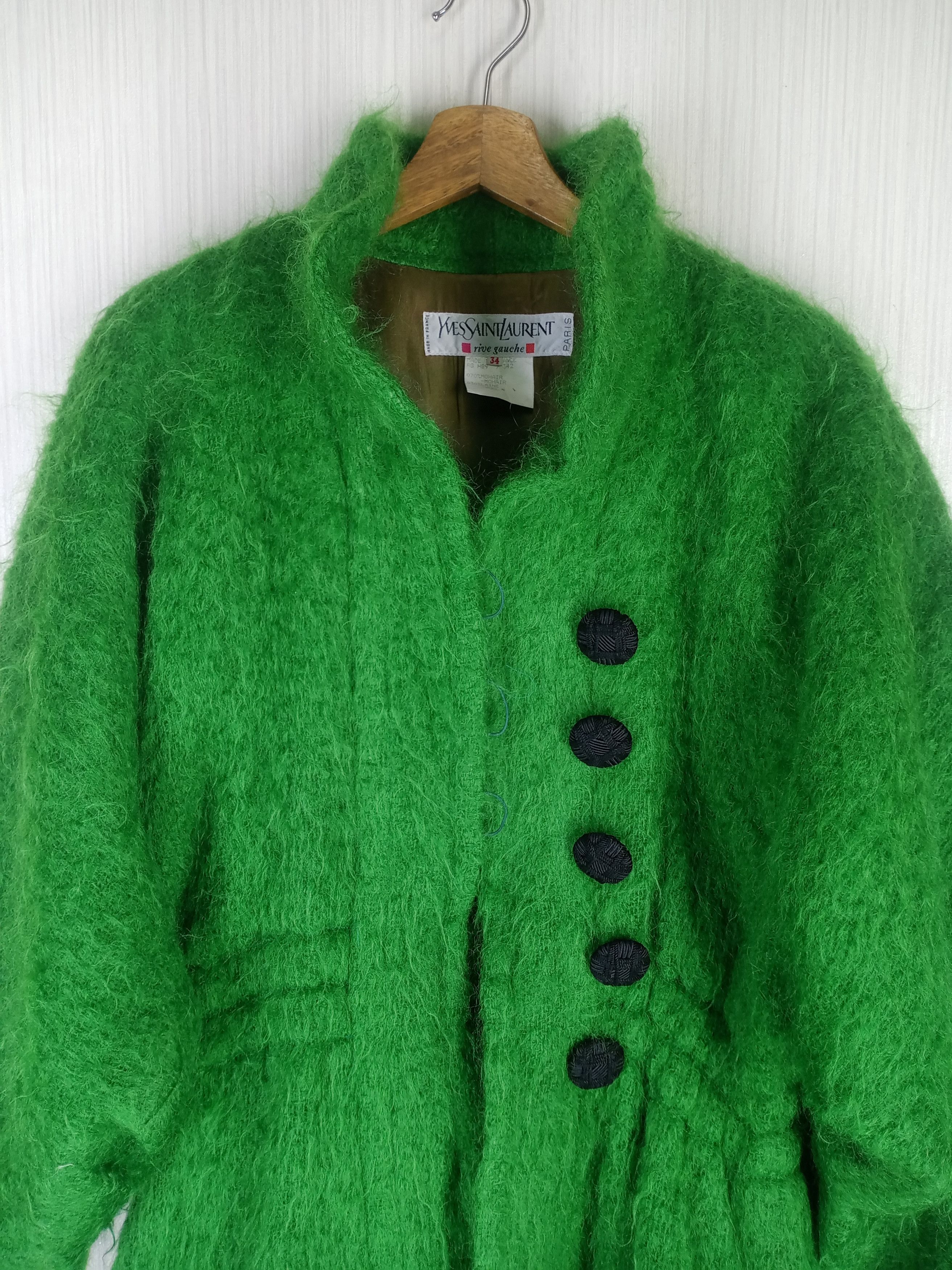 Rare Vintage Yves Saint Lauren River Gauche Coat